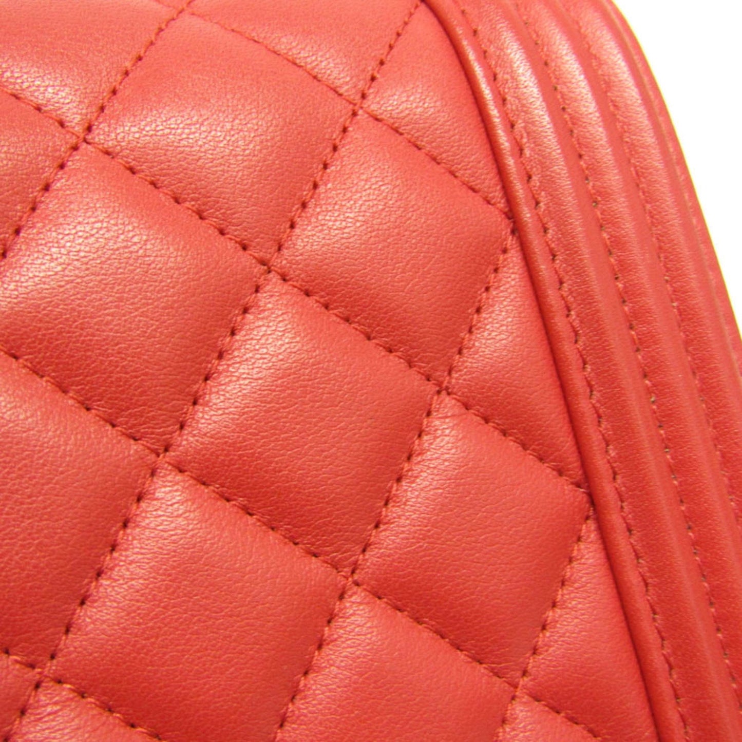 Chanel, Red, Leather, shopper