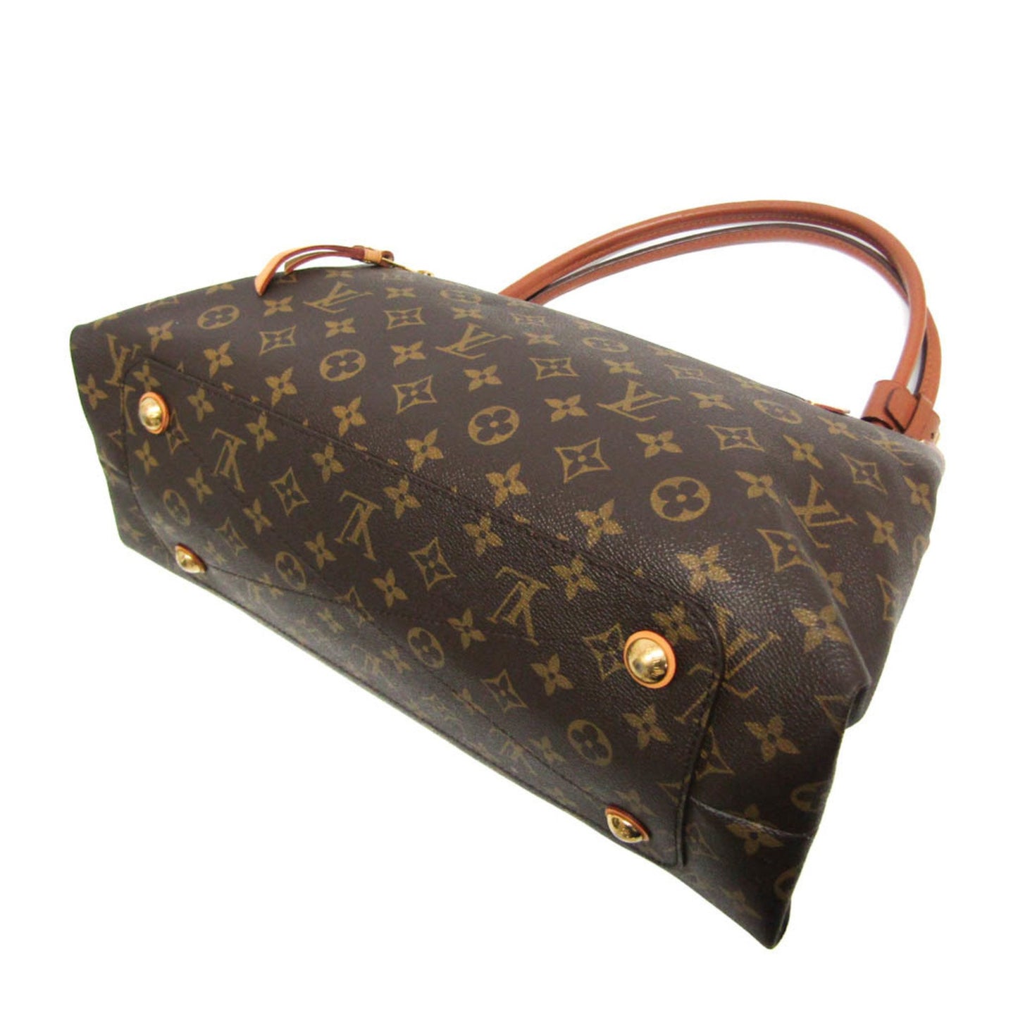 Louis Vuitton Olympe, Brown, Canvas, handbag