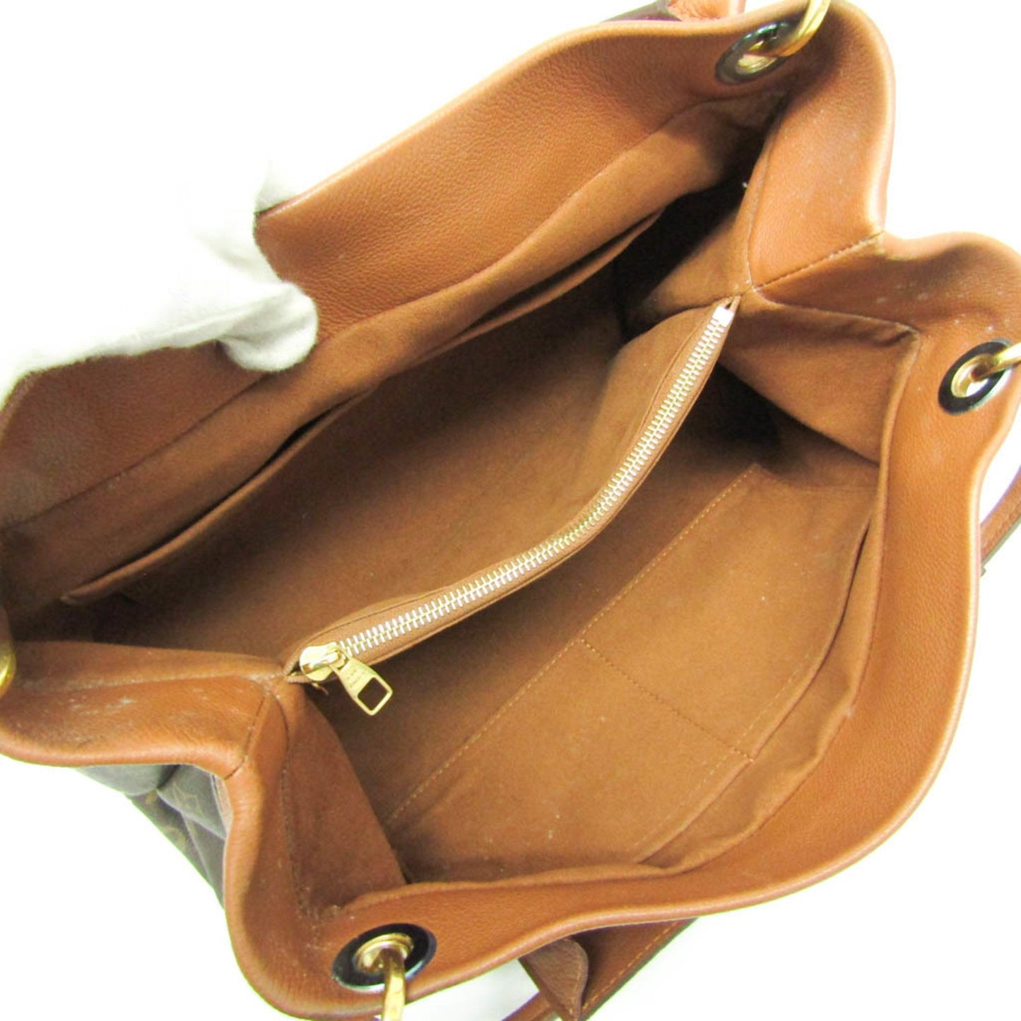 Louis Vuitton Olympe, Brown, Canvas, handbag