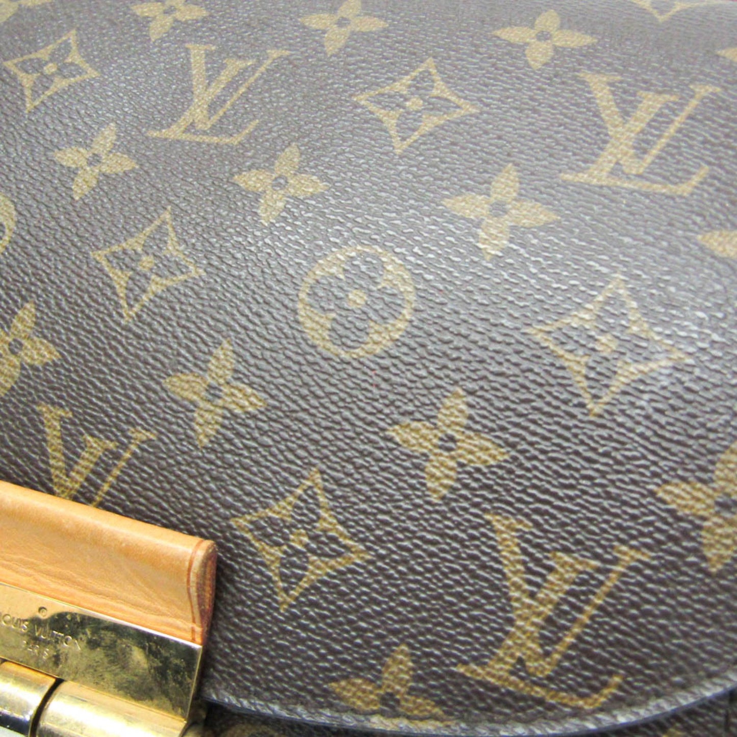 Louis Vuitton Olympe, Brown, Canvas, handbag