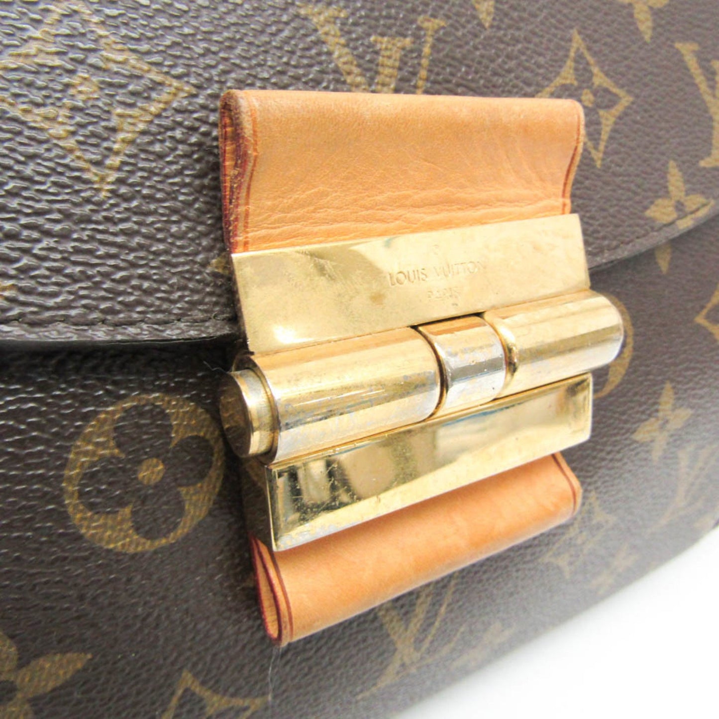 Louis Vuitton Olympe, Brown, Canvas, handbag