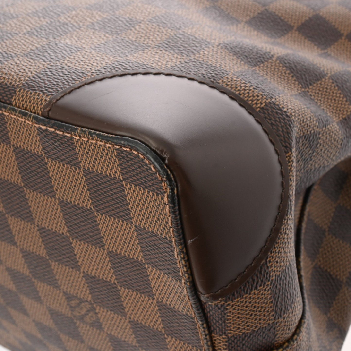 Louis Vuitton Hampstead, Brown, Canvas, handbag