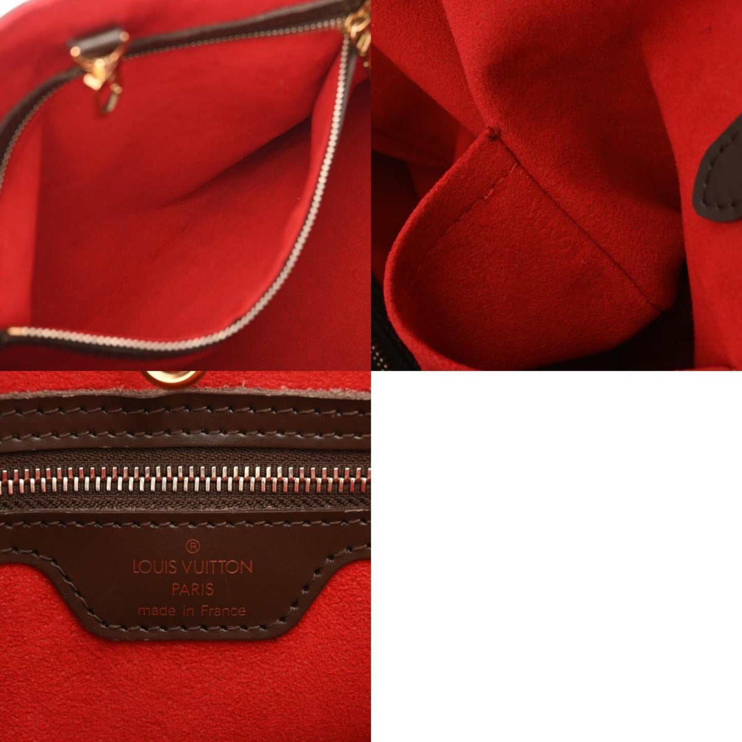 Louis Vuitton Hampstead, Brown, Canvas, handbag