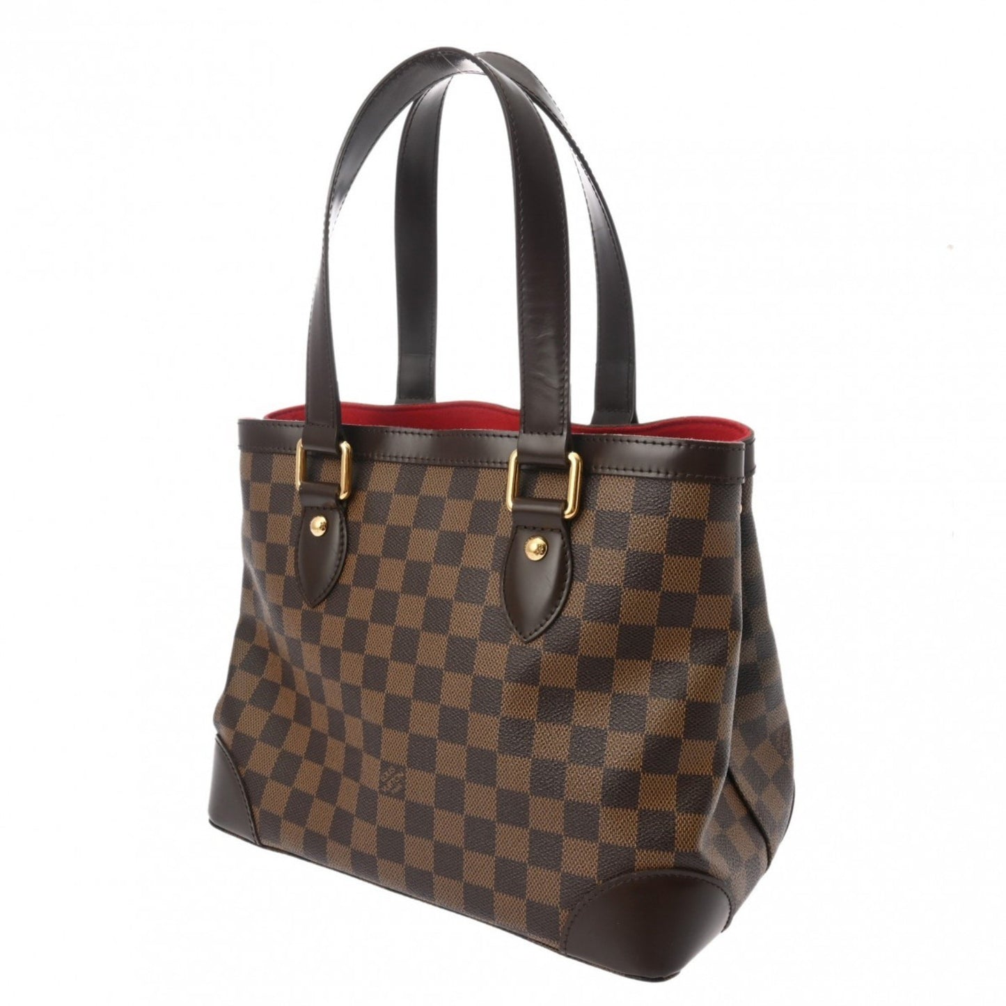 Louis Vuitton Hampstead, Brown, Canvas, handbag