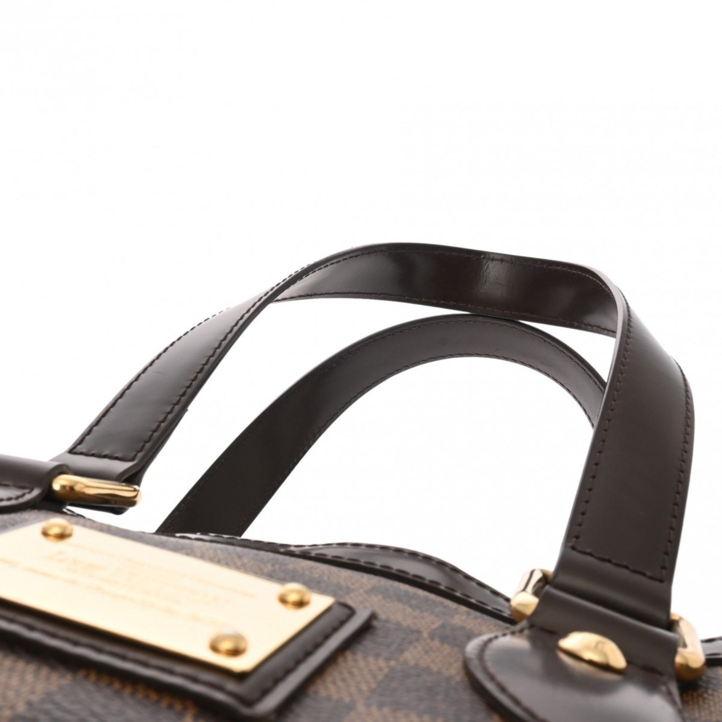 Louis Vuitton Hampstead, Brown, Canvas, handbag