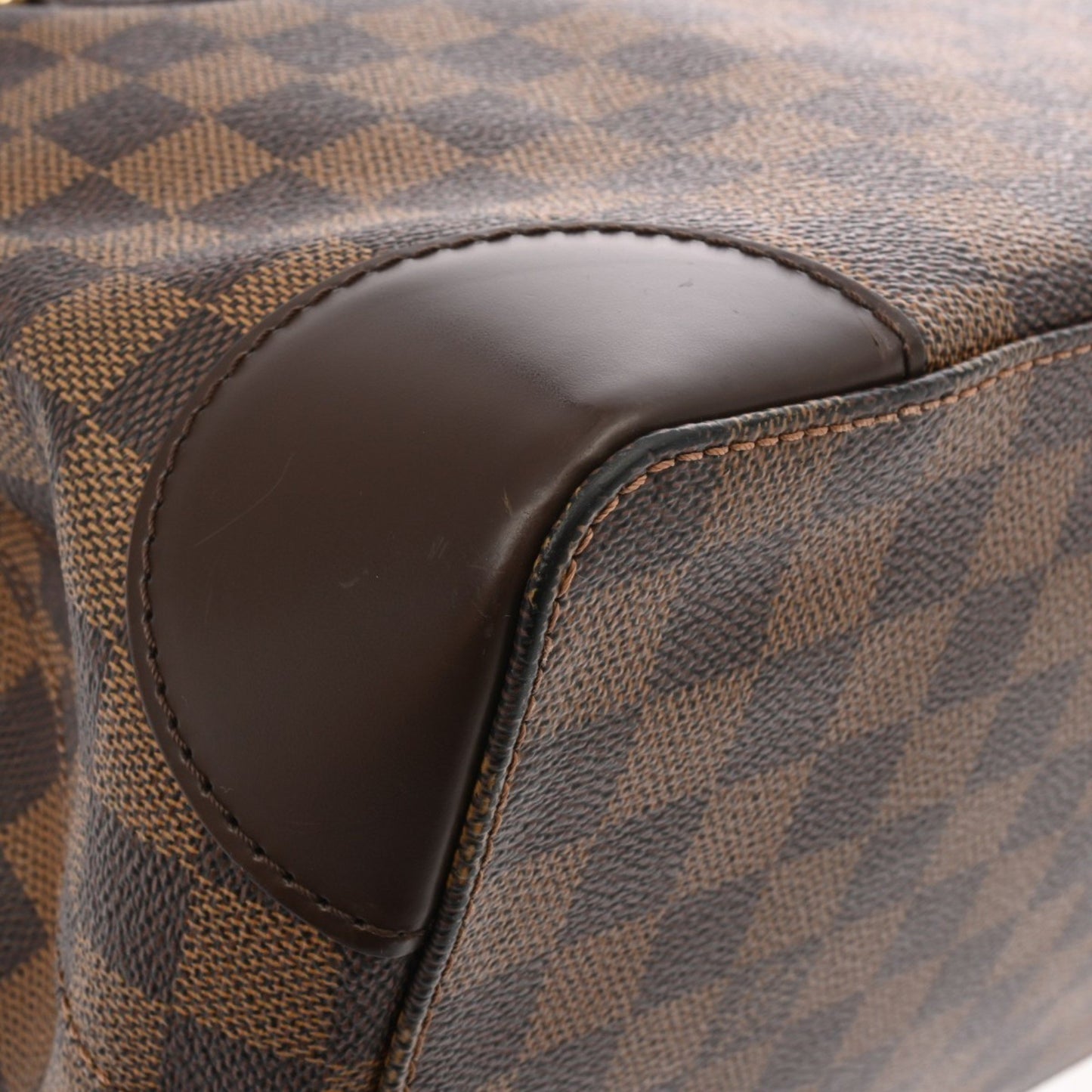 Louis Vuitton Hampstead, Brown, Canvas, handbag