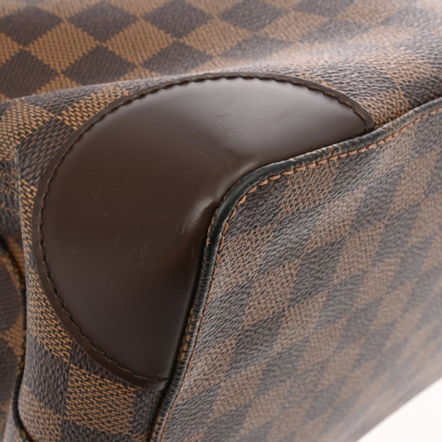 Louis Vuitton Hampstead, Brown, Canvas, handbag