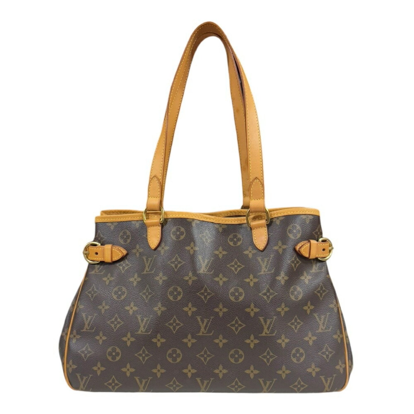 Louis Vuitton Batignolles Horizontal, Brown, Canvas, shoulder