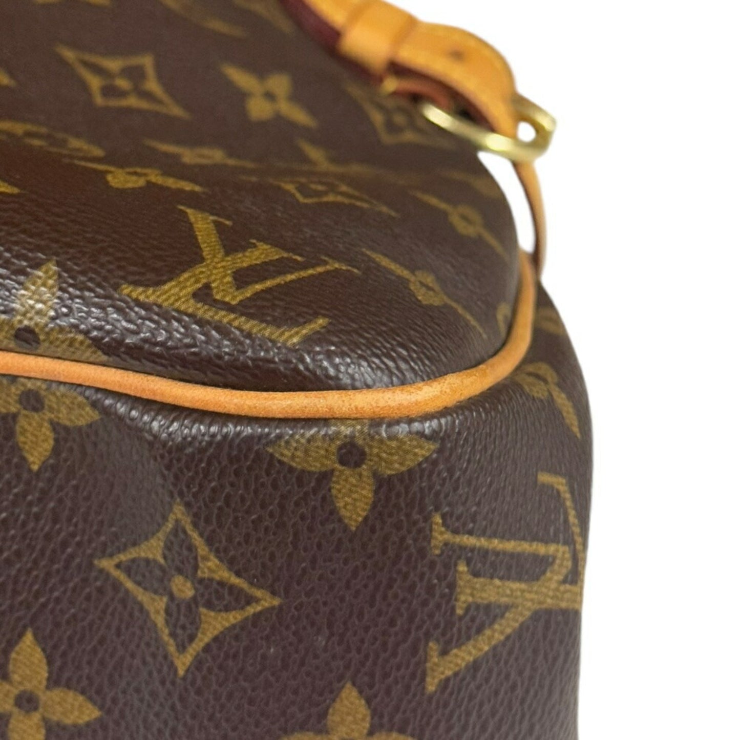 Louis Vuitton Batignolles Horizontal, Brown, Canvas, shoulder