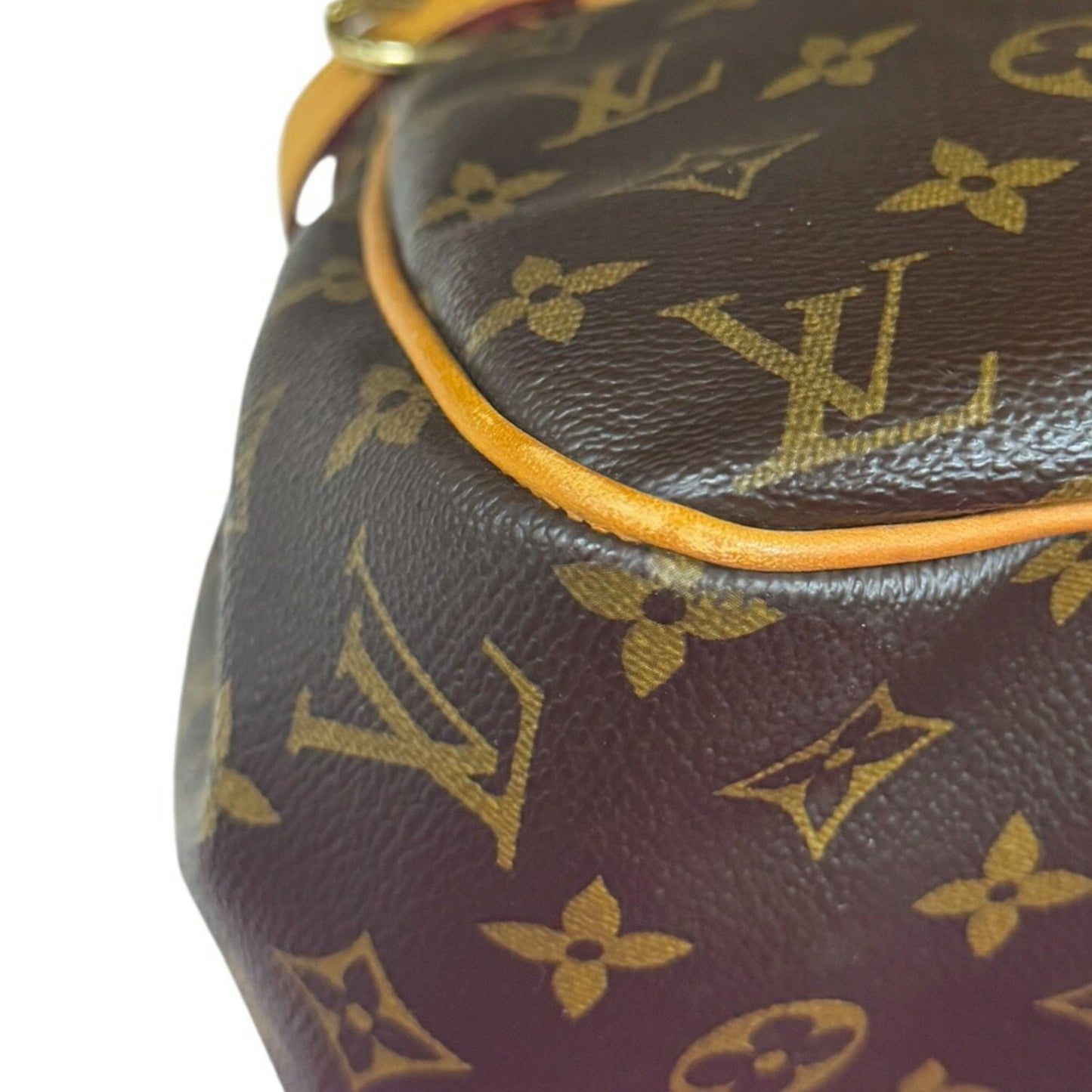 Louis Vuitton Batignolles Horizontal, Brown, Canvas, shoulder