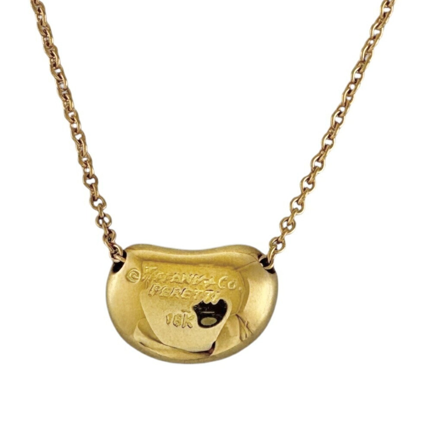 Tiffany & Co Beans, Gold, Yellow Gold, necklace