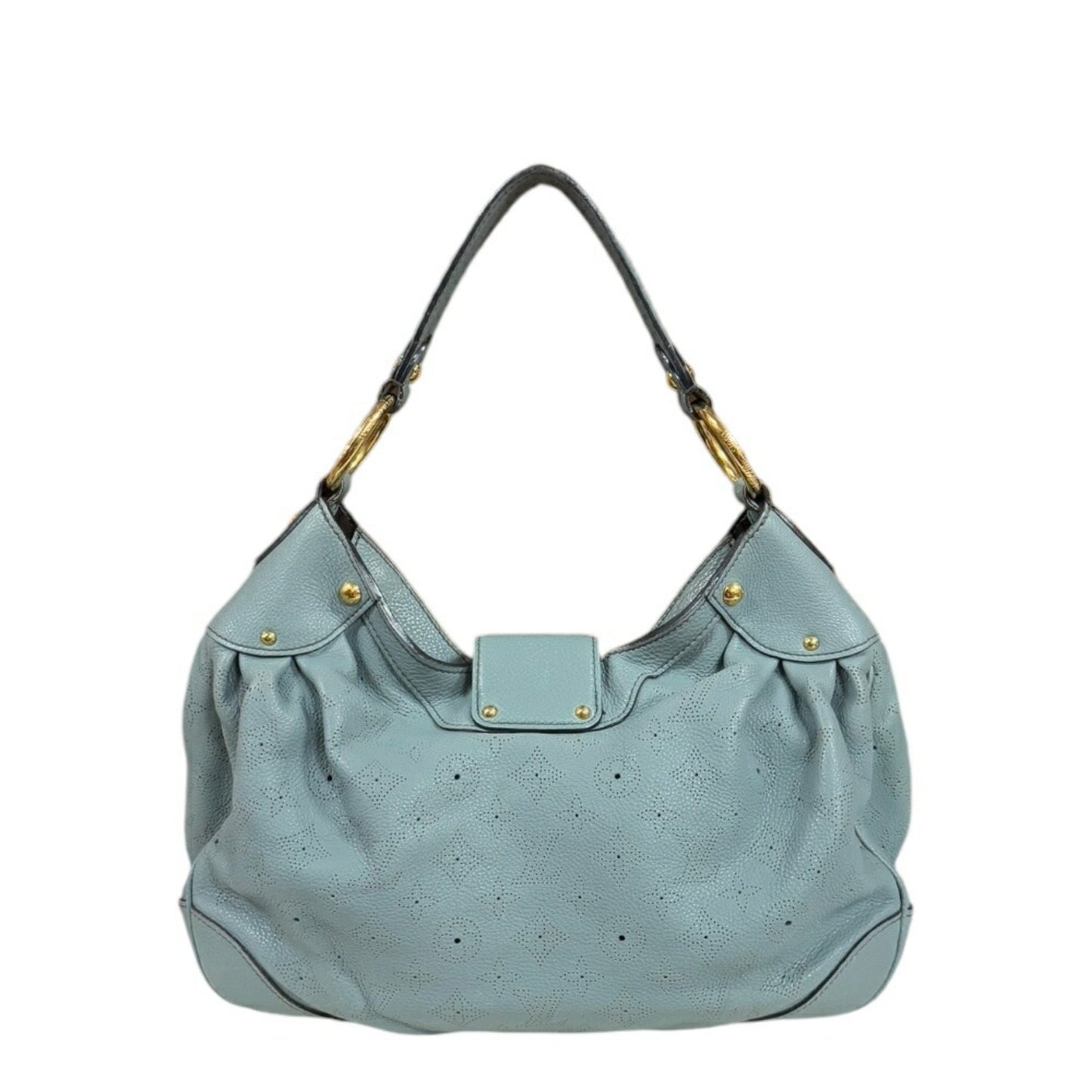 Louis Vuitton Solar, Blue, Leather, shoulder