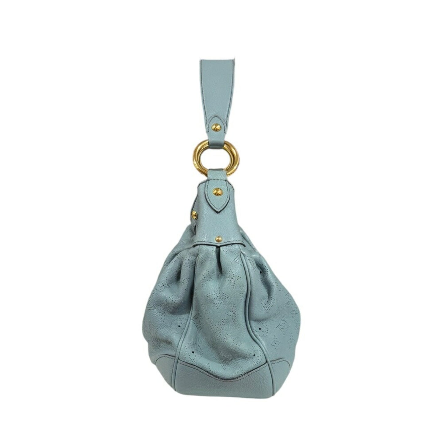 Louis Vuitton Solar, Blue, Leather, shoulder
