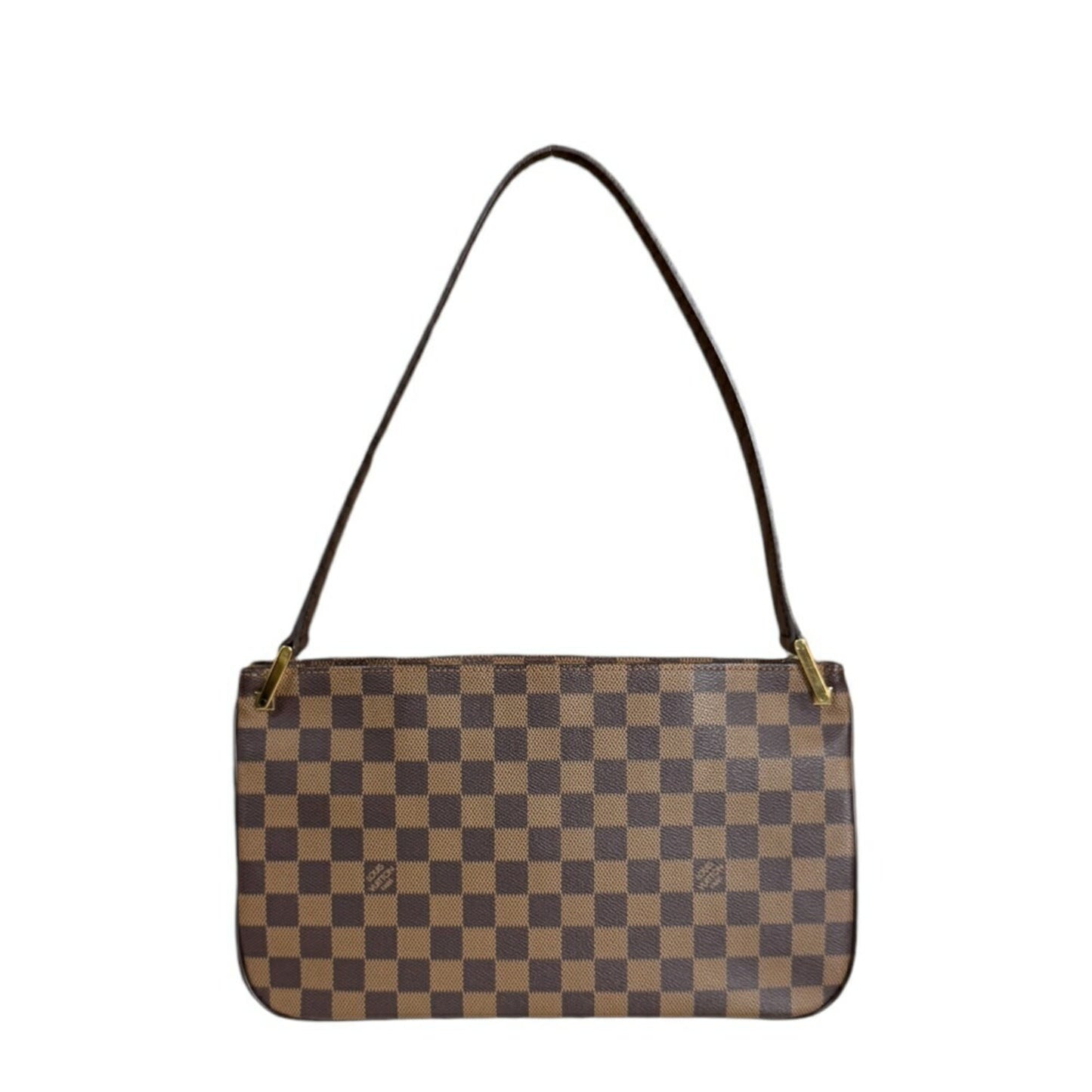 Louis Vuitton Aubagne, Brown, Canvas, shoulder