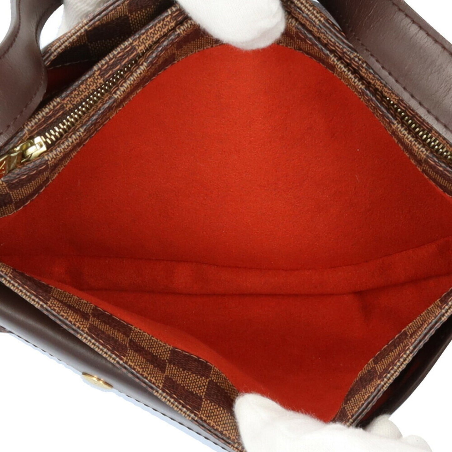 Louis Vuitton Aubagne, Brown, Canvas, shoulder
