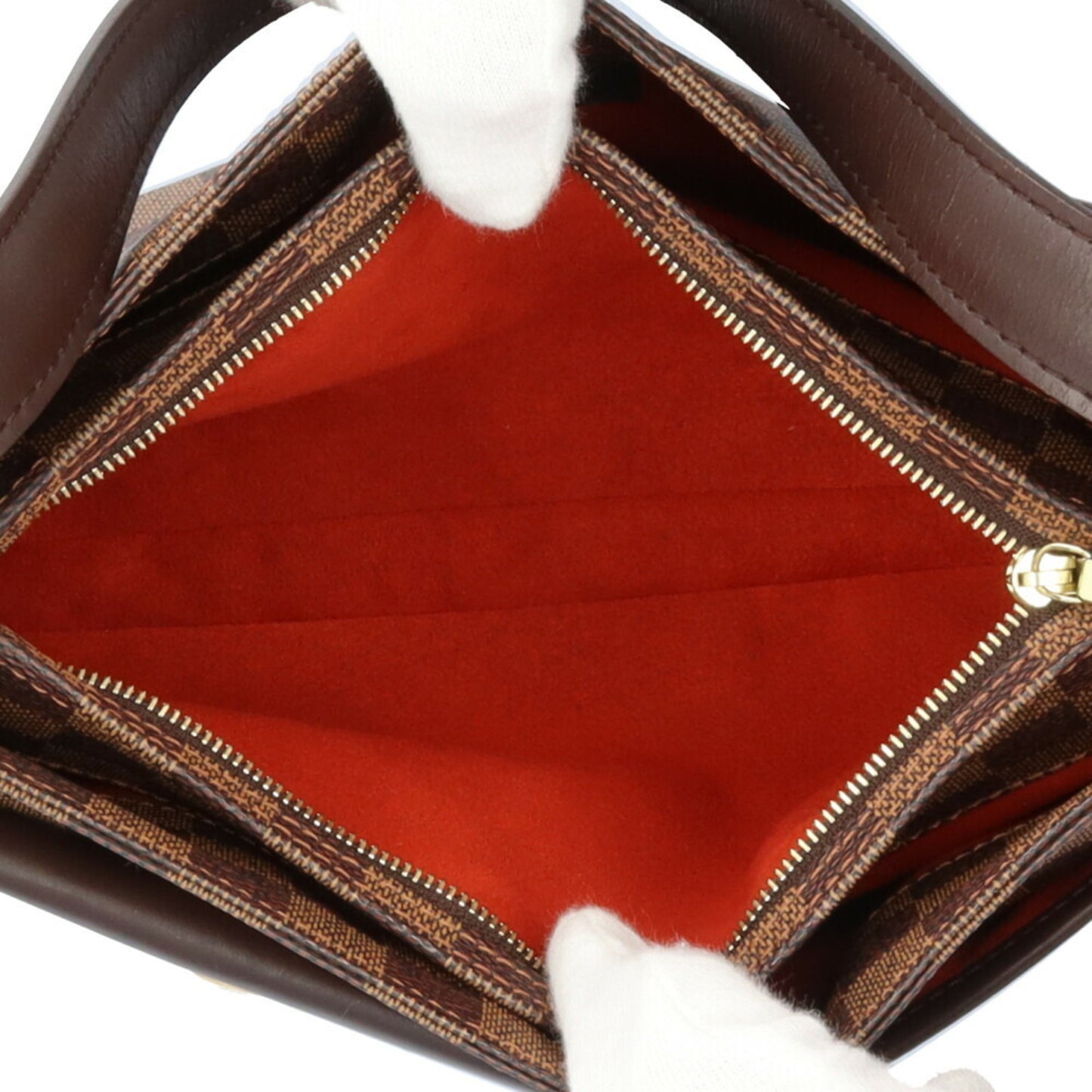 Louis Vuitton Aubagne, Brown, Canvas, shoulder