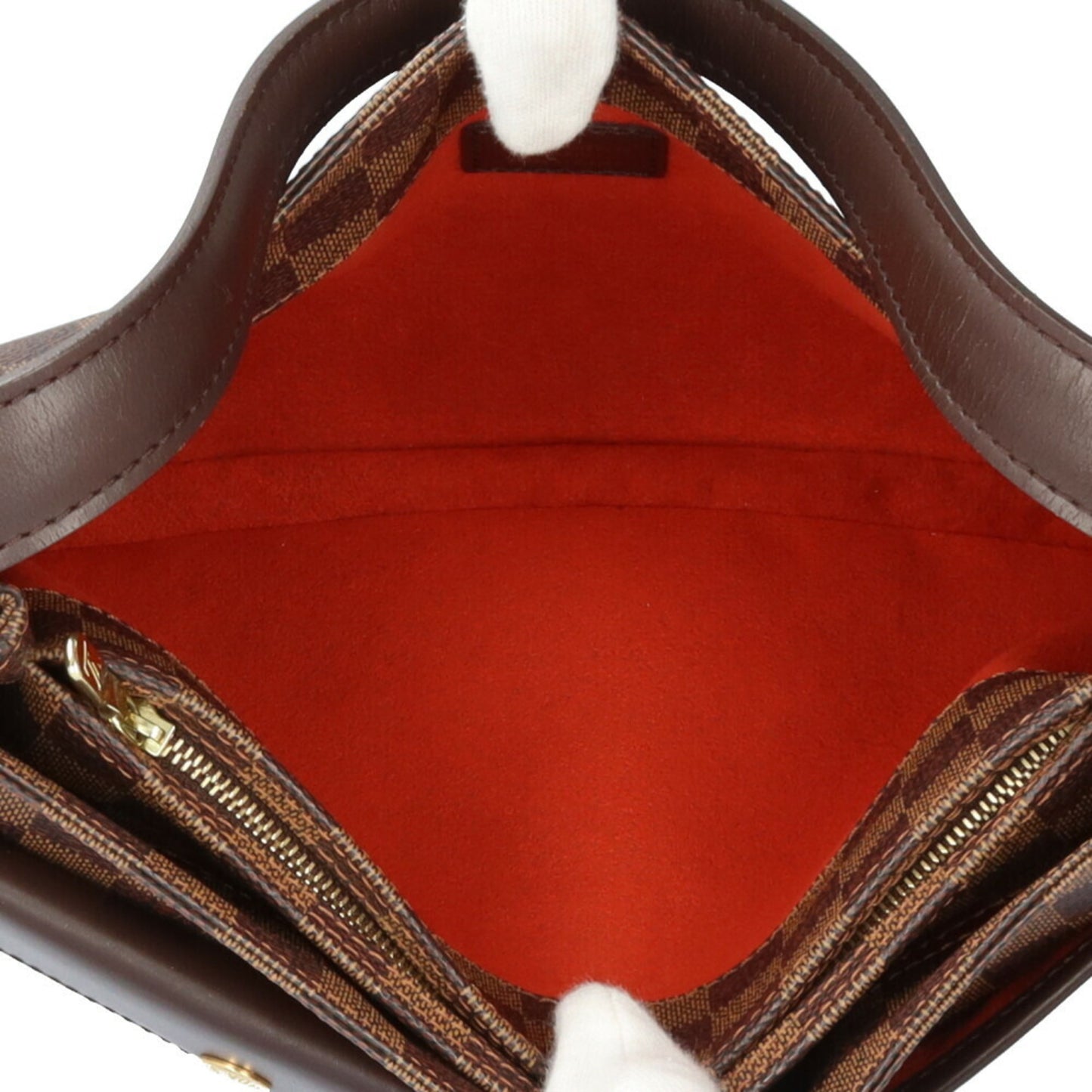 Louis Vuitton Aubagne, Brown, Canvas, shoulder