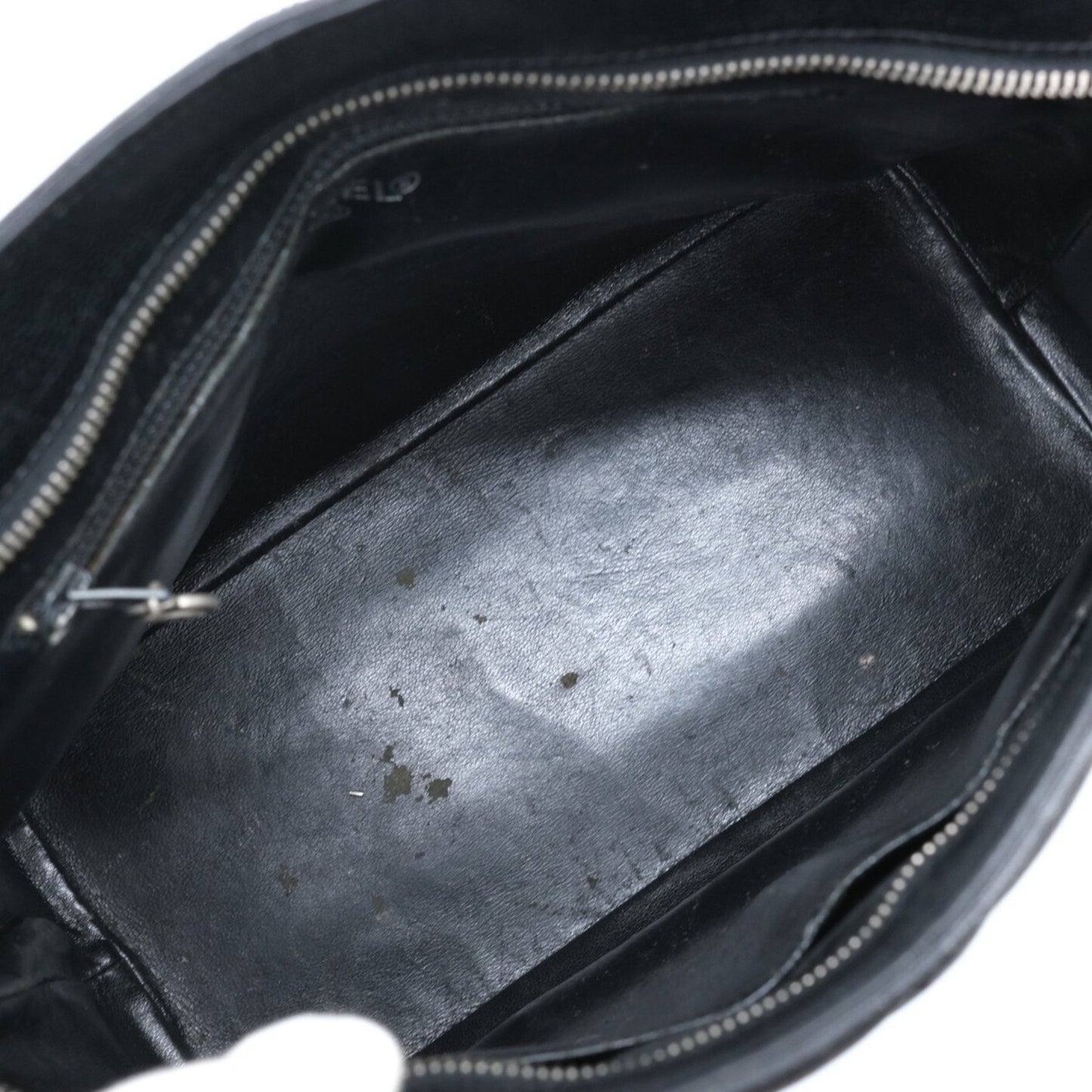 Chanel Shopping, Black, Leather, handbag