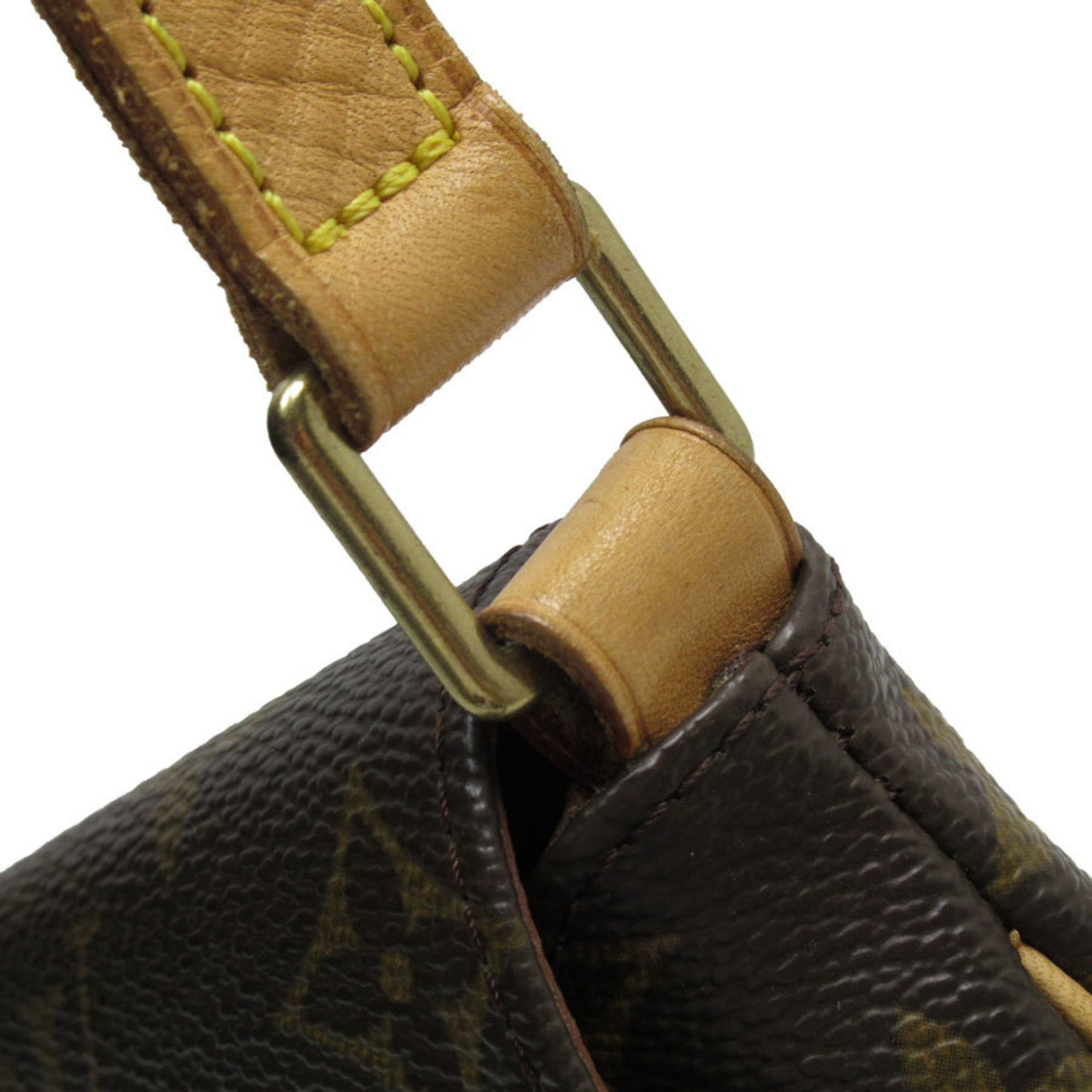 Louis Vuitton Musette Salsa, Brown, Canvas, shoulder