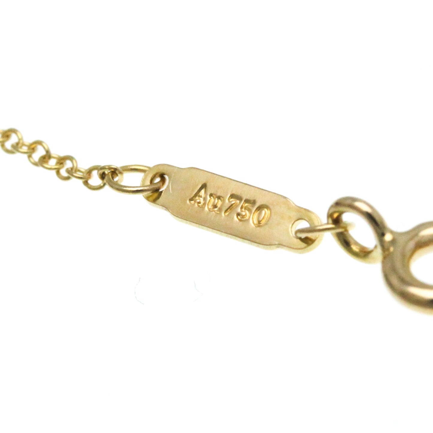 Tiffany & Co T Smile, Gold, Rose Gold, necklace