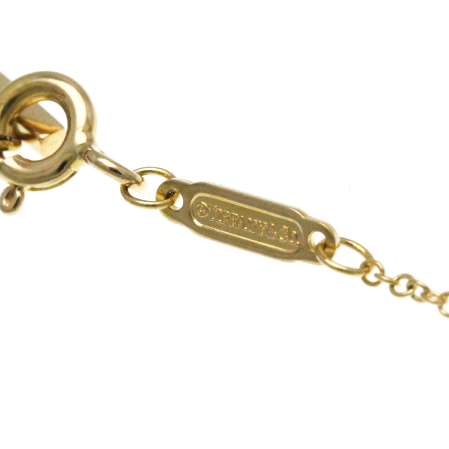 Tiffany & Co T Smile, Gold, Rose Gold, necklace