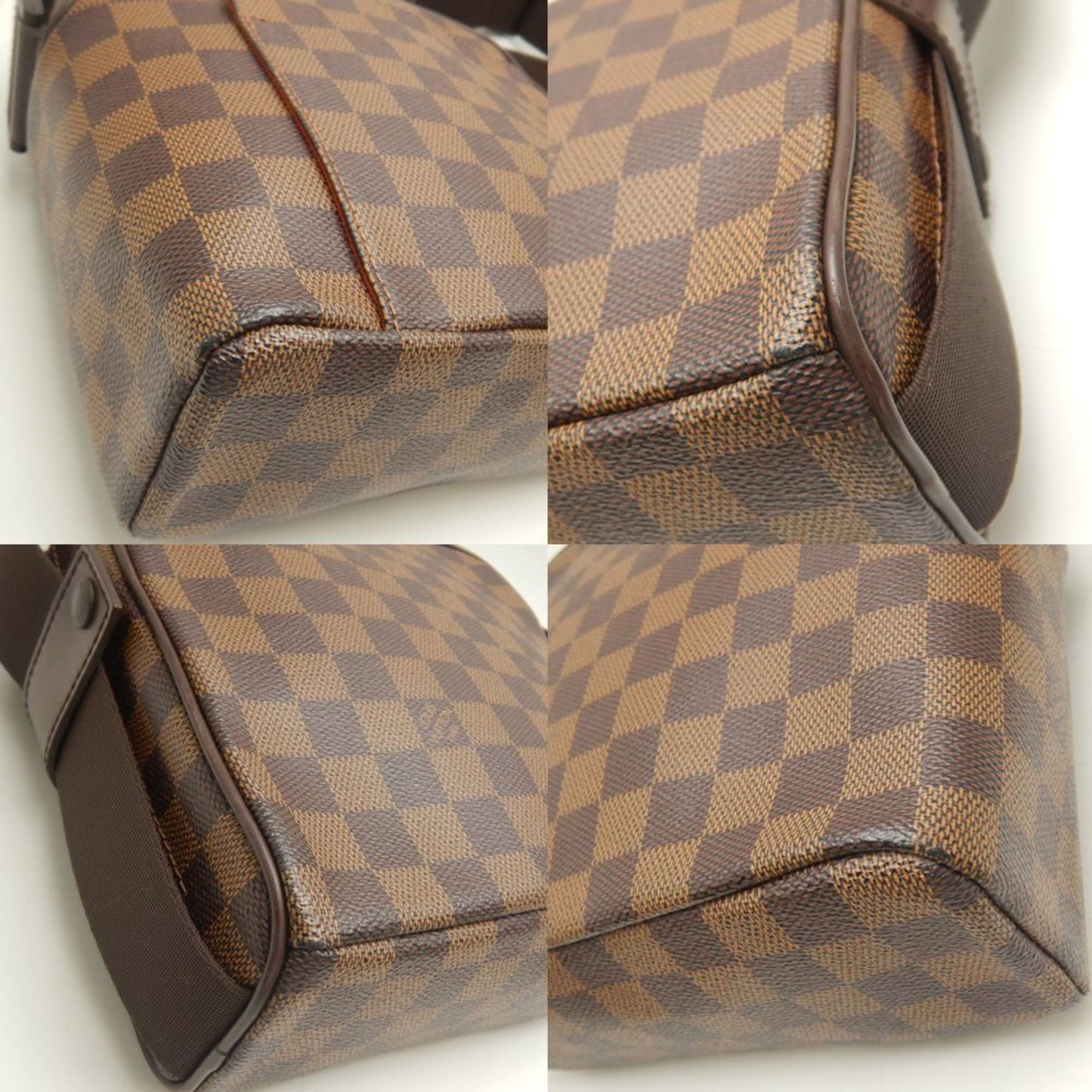 Louis Vuitton Olav, Brown, Canvas, shoulder