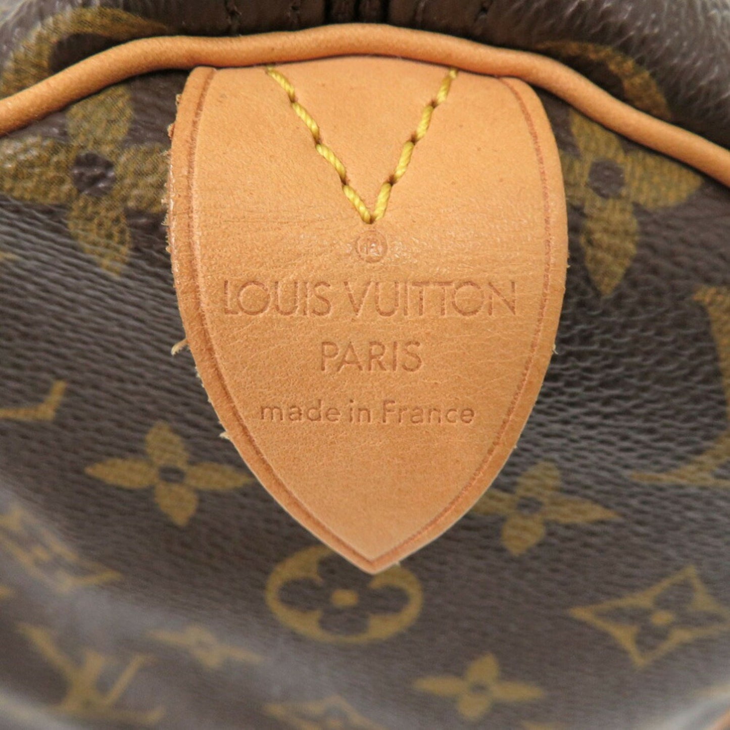 Louis Vuitton Speedy 30, Brown, Canvas, handbag