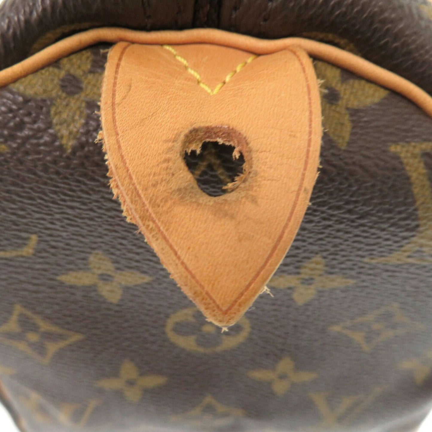Louis Vuitton Speedy 30, Brown, Canvas, handbag