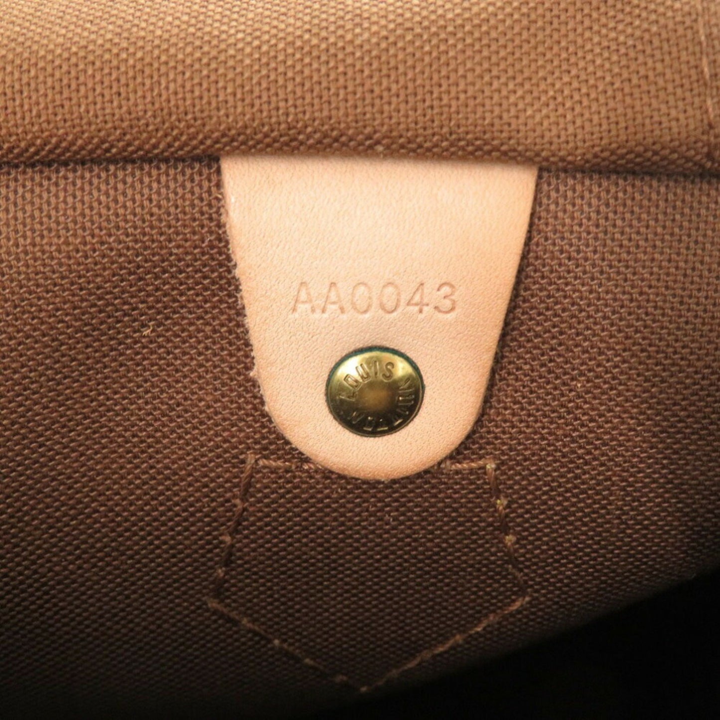 Louis Vuitton Speedy 30, Brown, Canvas, handbag