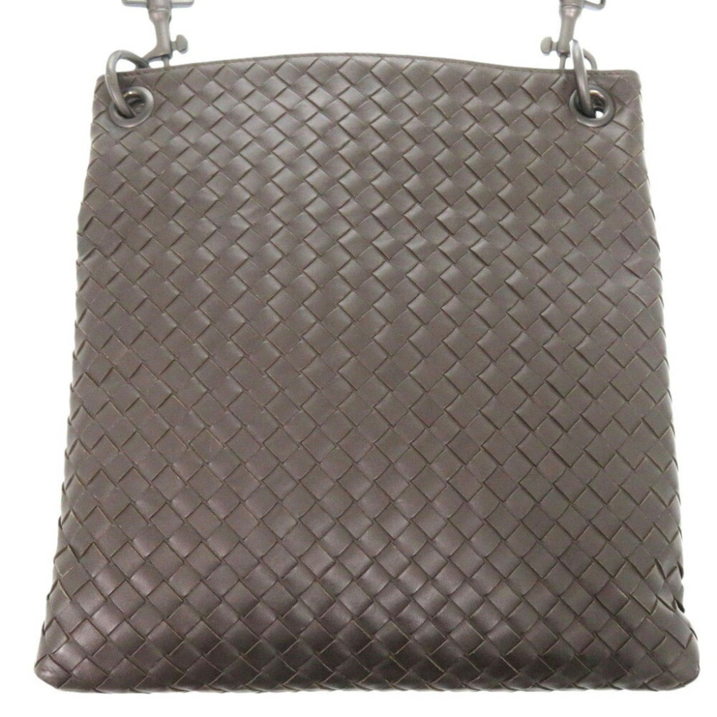 Bottega Veneta Intrecciato, Brown, Leather, shoulder