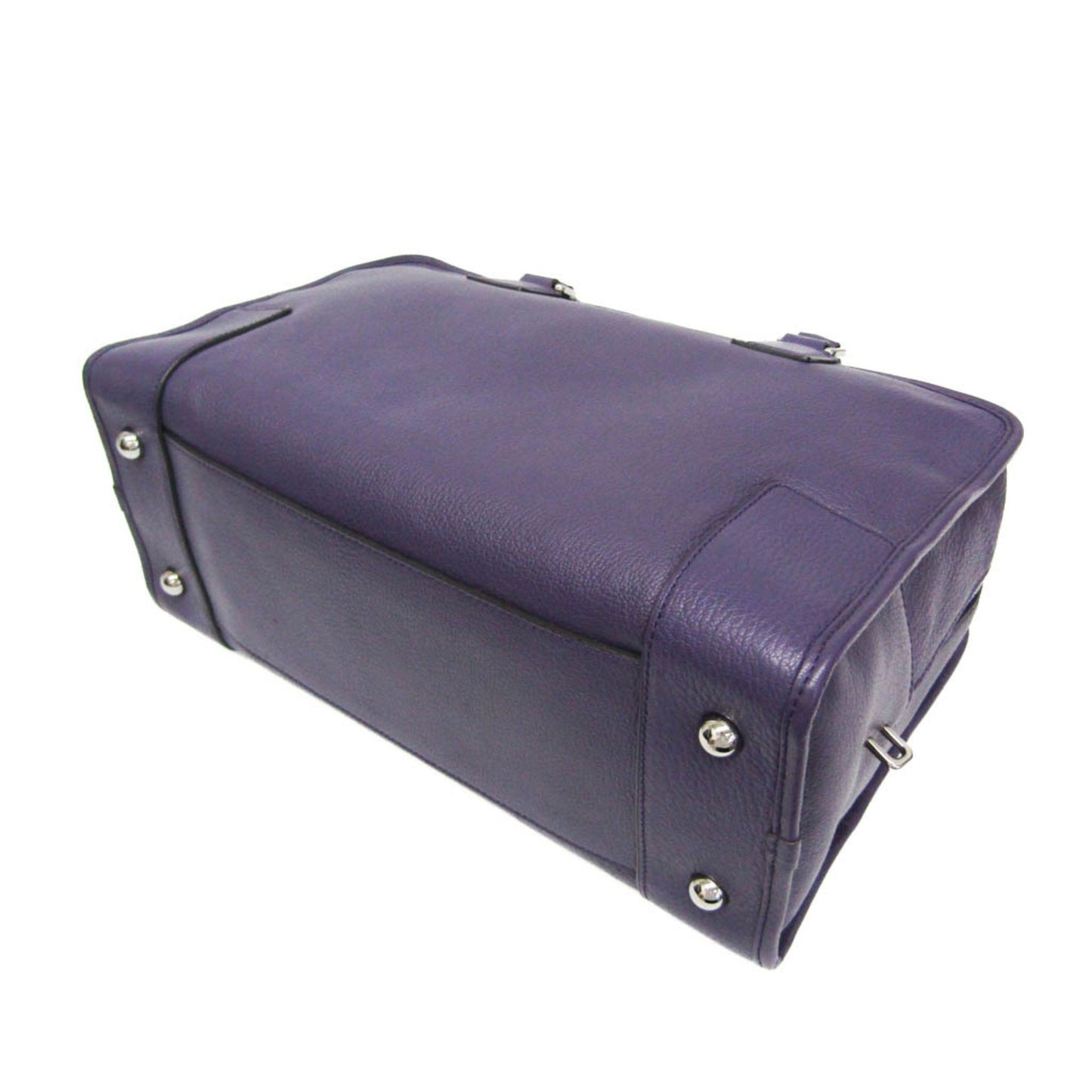 Loewe, Purple, Leather, handbag