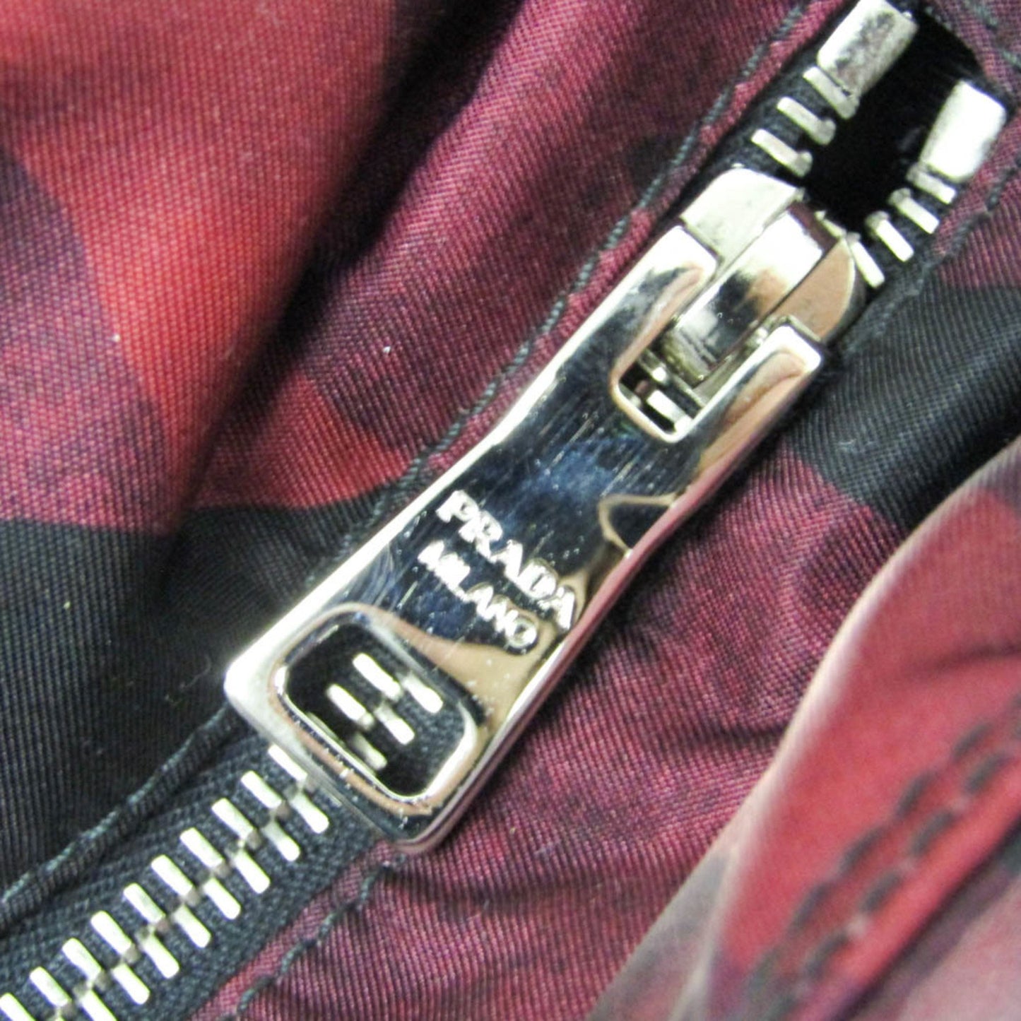 Prada --, Red, Leather, shoulder
