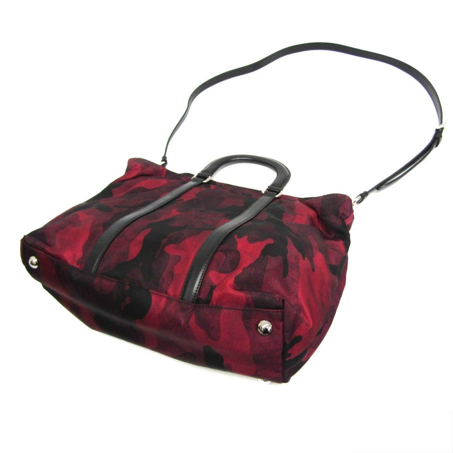 Prada --, Red, Leather, shoulder