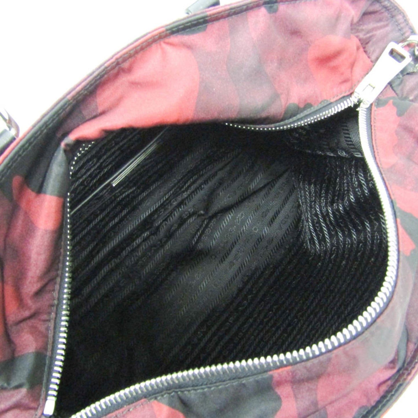 Prada --, Red, Leather, shoulder