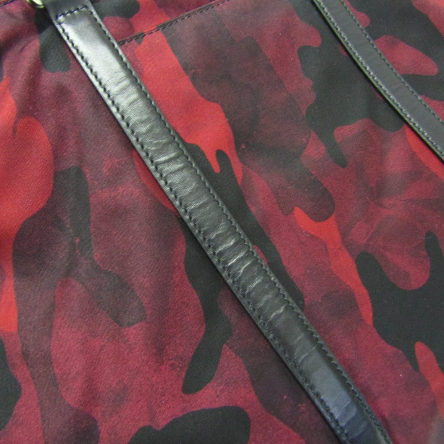 Prada --, Red, Leather, shoulder