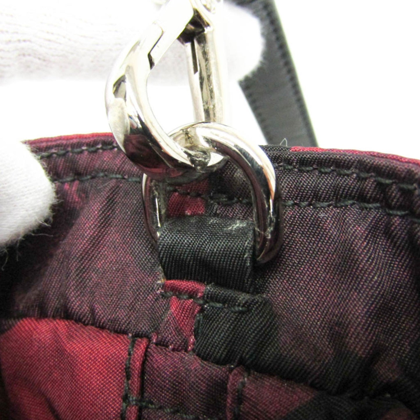 Prada --, Red, Leather, shoulder