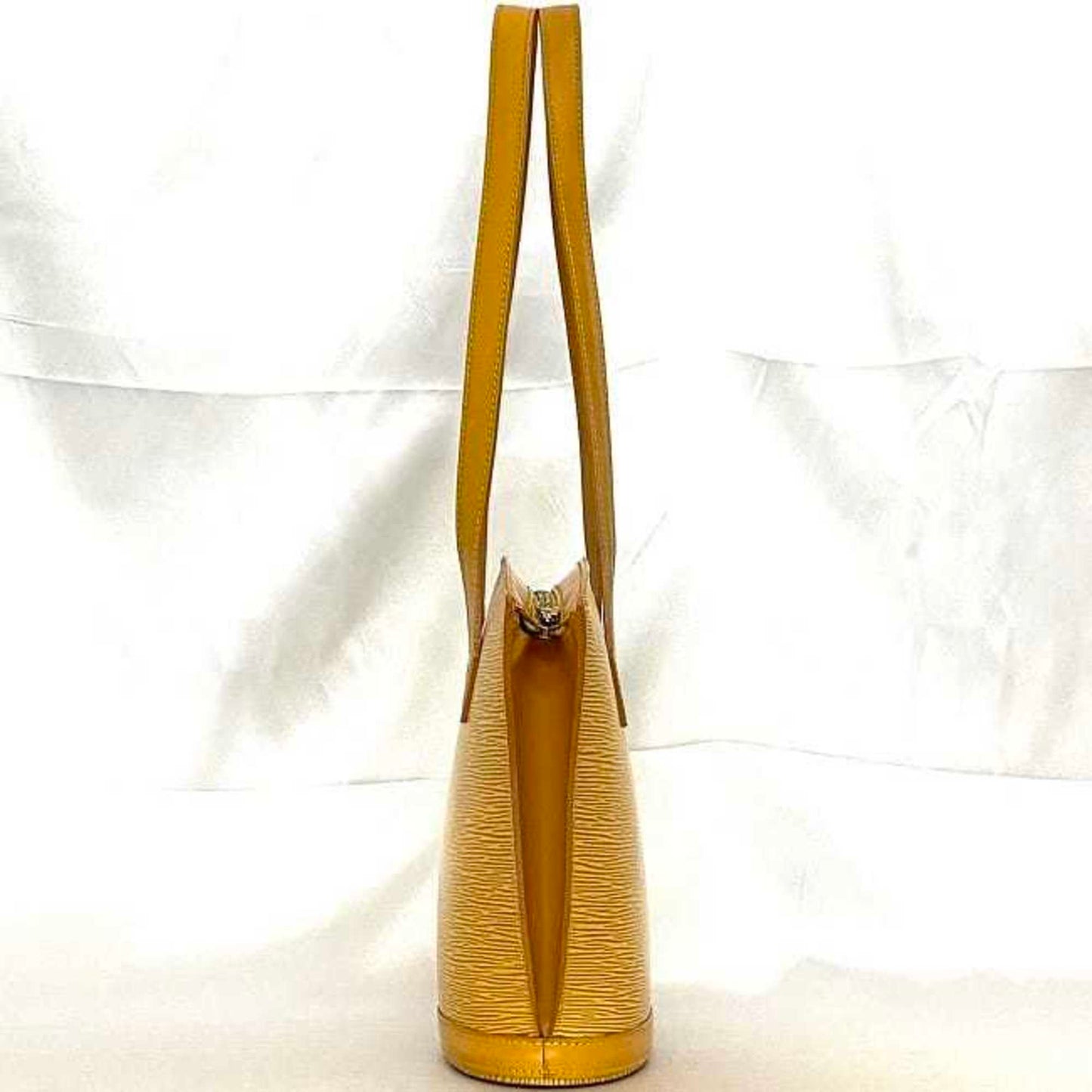 Louis Vuitton Saint Jacques, Yellow, Leather, tote