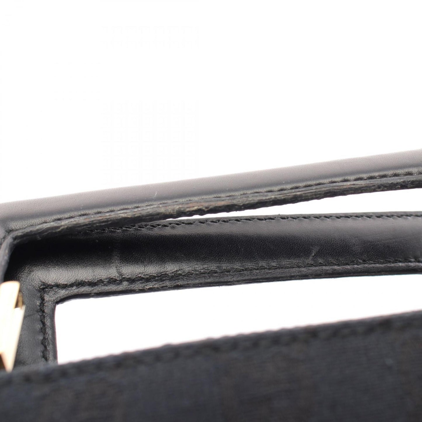Gucci GG canvas, Black, Canvas, tote