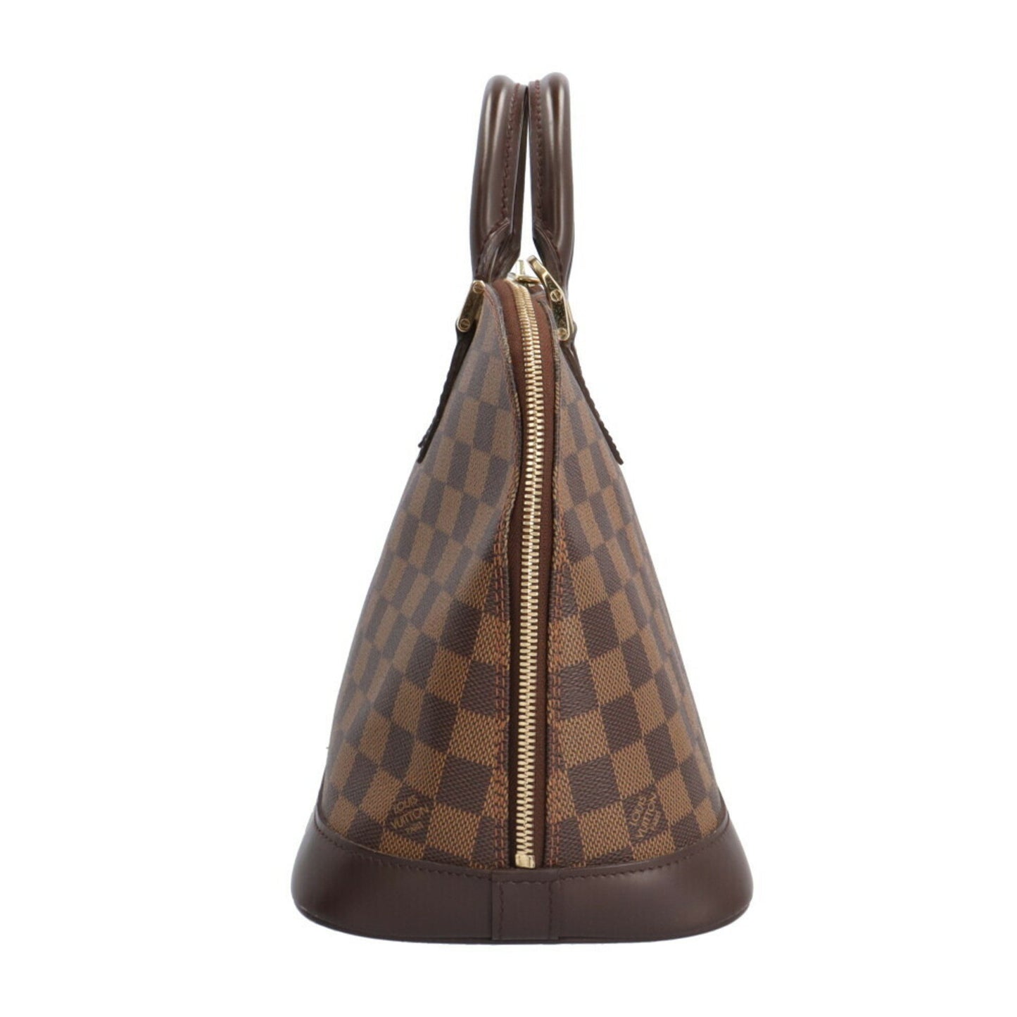 Louis Vuitton Alma, Brown, Canvas, handbag
