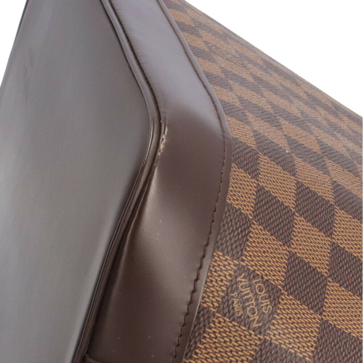Louis Vuitton Alma, Brown, Canvas, handbag