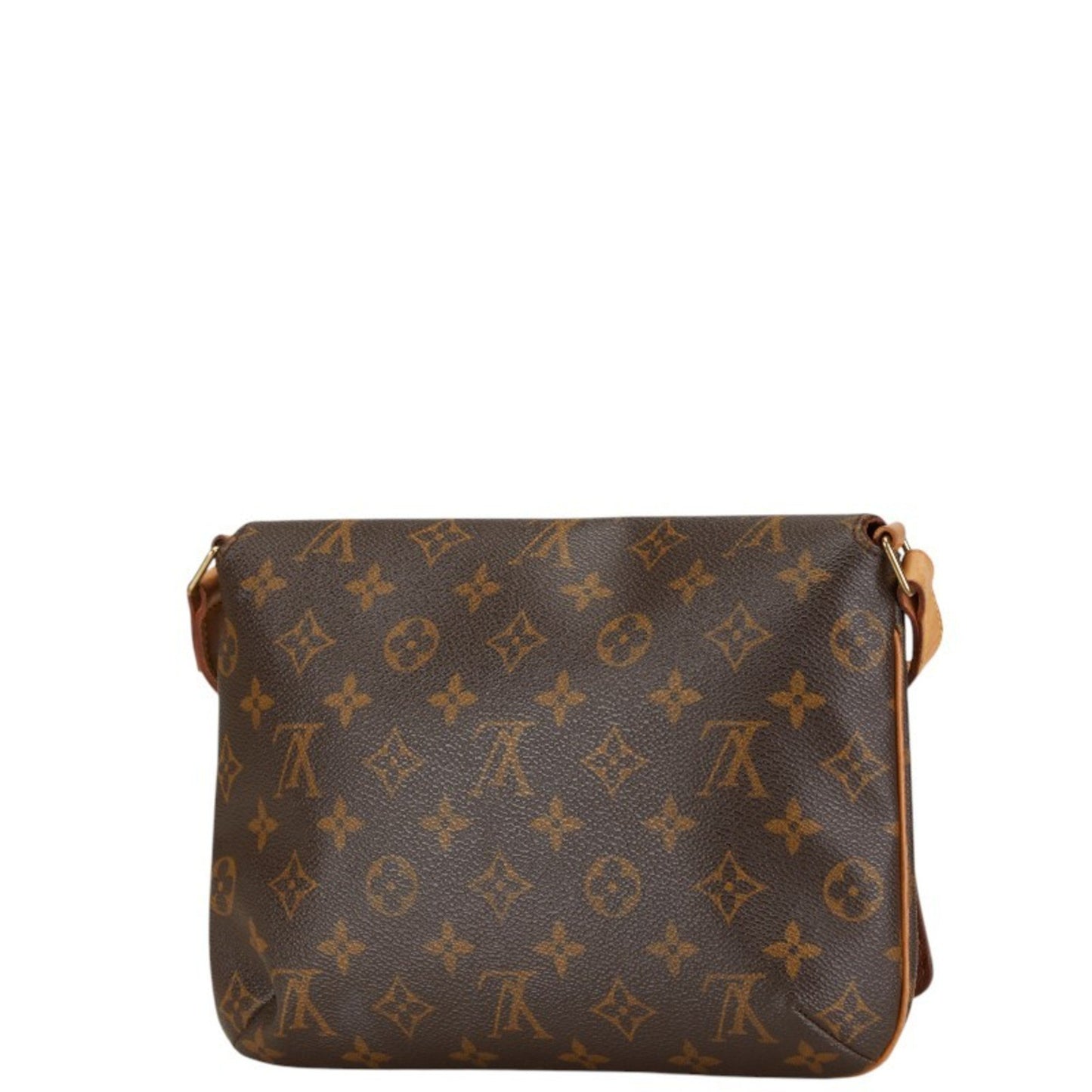 Louis Vuitton Musette Tango, Brown, Canvas, shoulder