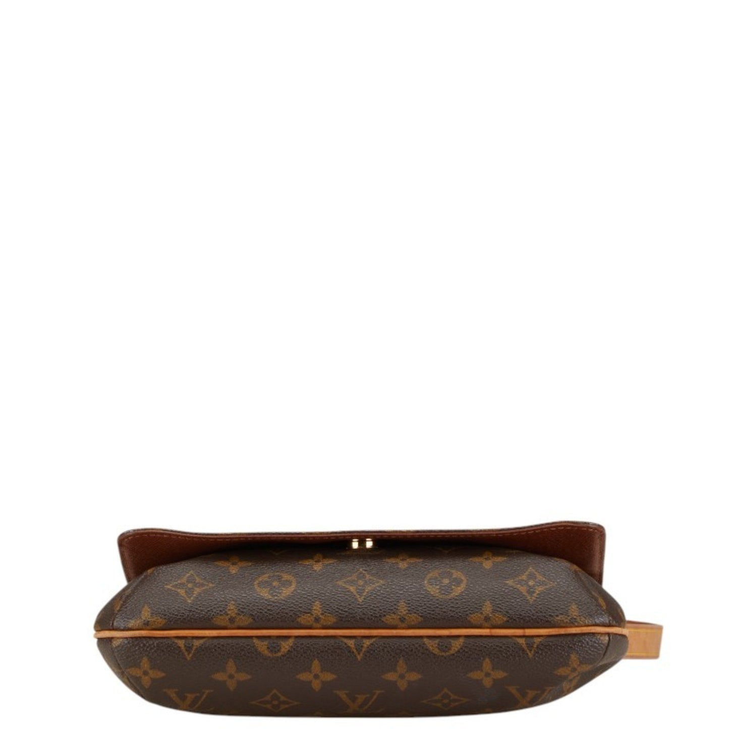 Louis Vuitton Musette Tango, Brown, Canvas, shoulder