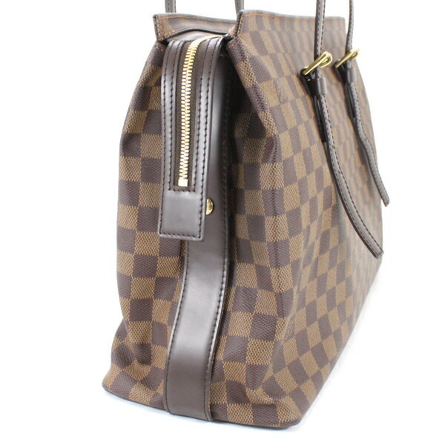 Louis Vuitton Chelsea, Brown, Canvas, tote