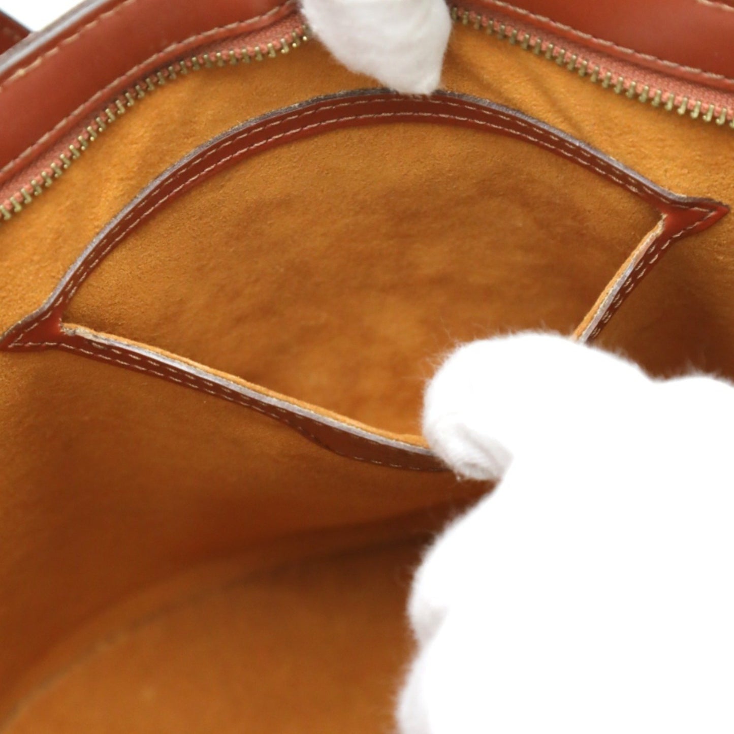 Louis Vuitton Saint Jacques, Brown, Leather, shoulder