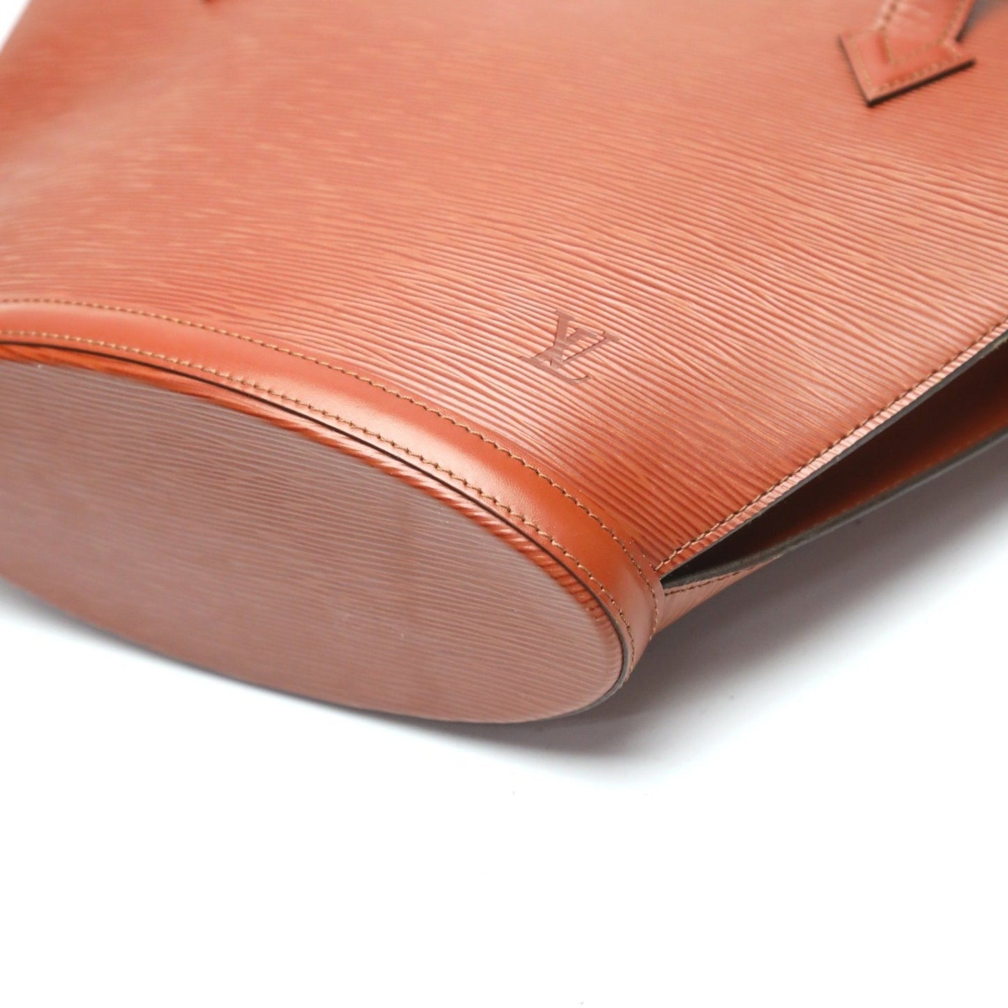Louis Vuitton Saint Jacques, Brown, Leather, shoulder