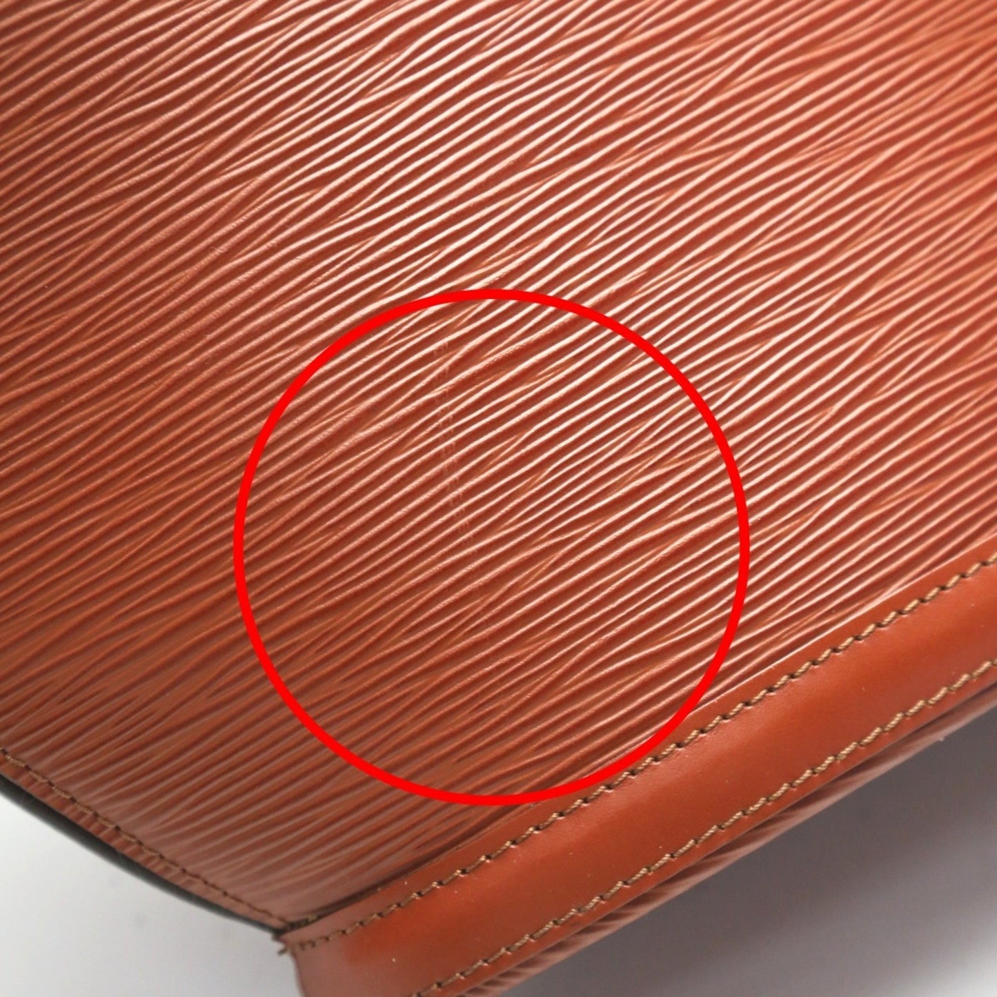 Louis Vuitton Saint Jacques, Brown, Leather, shoulder
