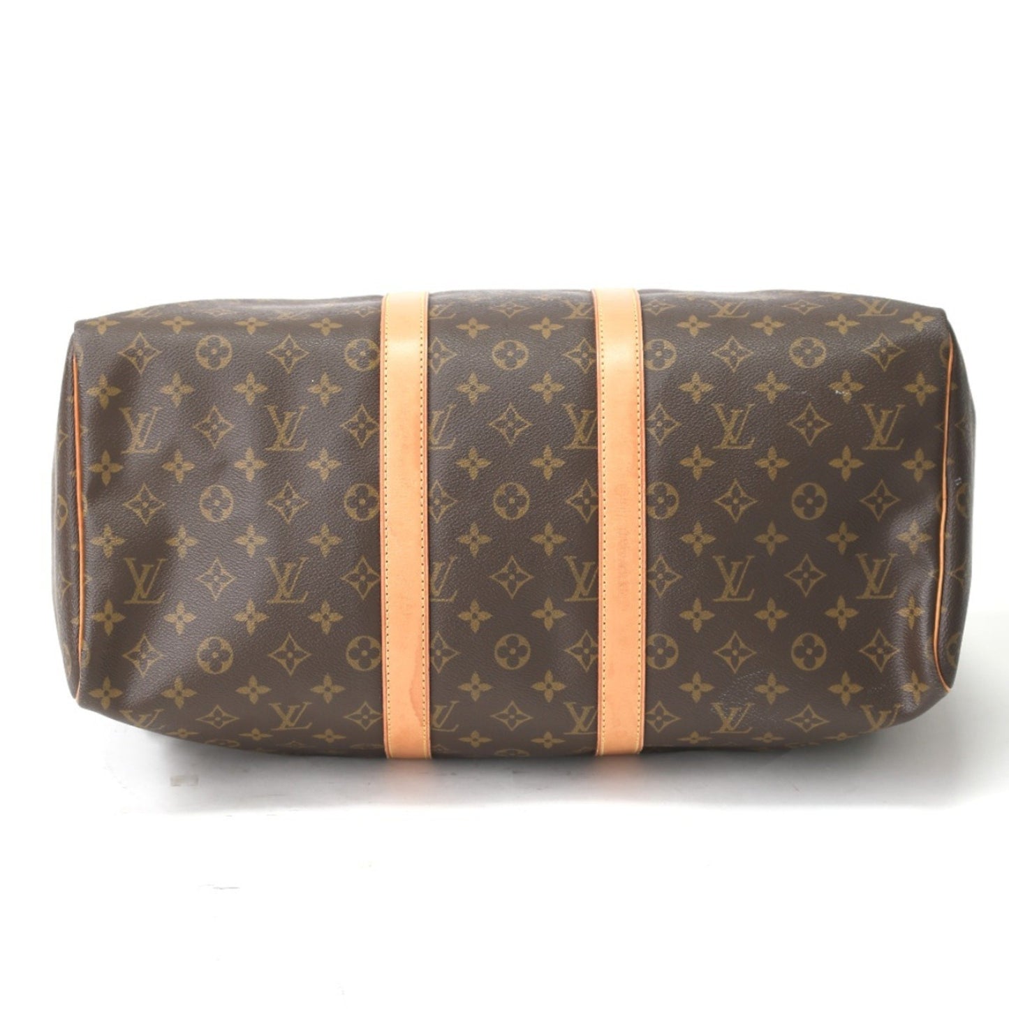 Louis Vuitton Keepall 45, Brown, Canvas, travel