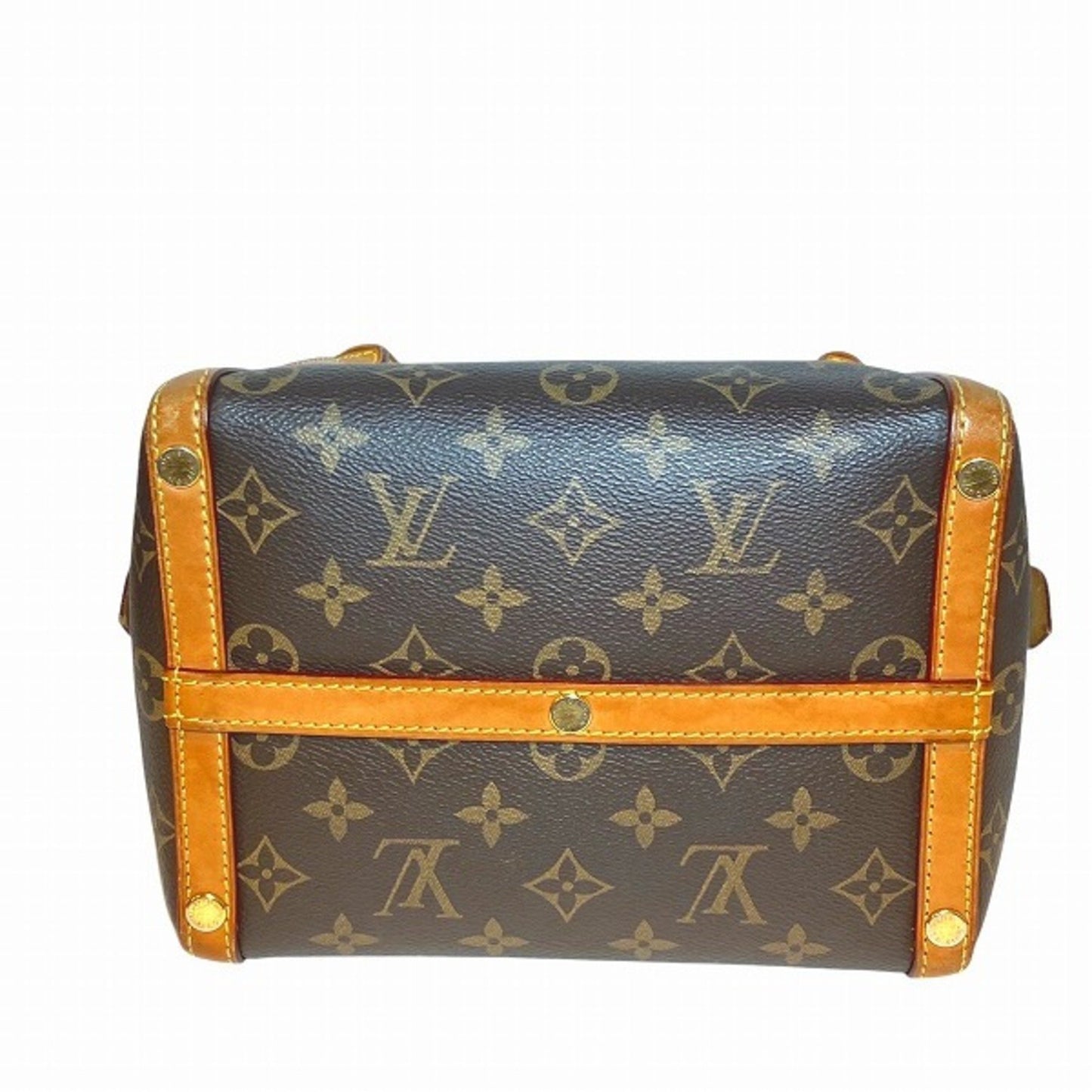 Louis Vuitton Marais, Brown, Canvas, handbag