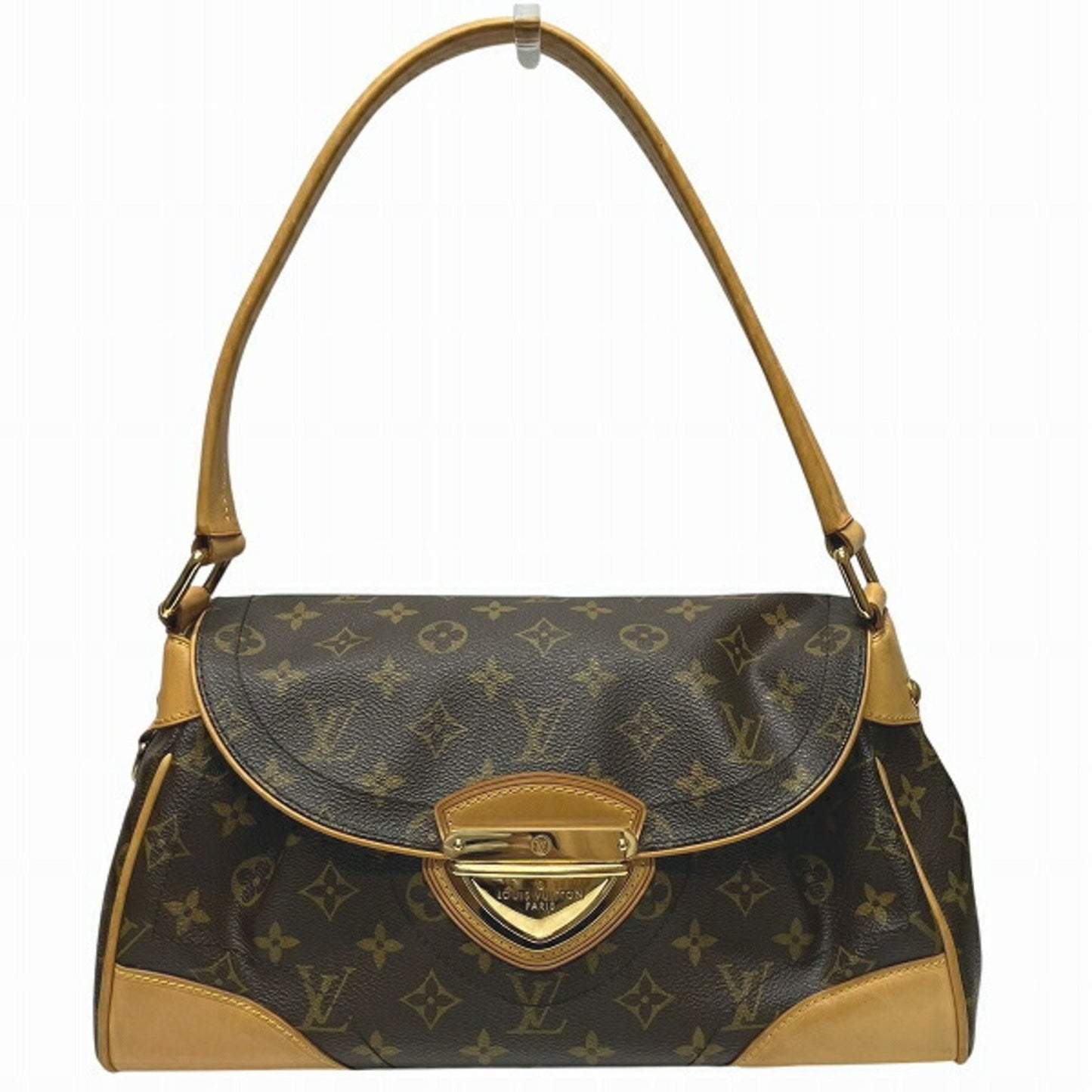 Louis Vuitton Beverly, Brown, Canvas, shoulder