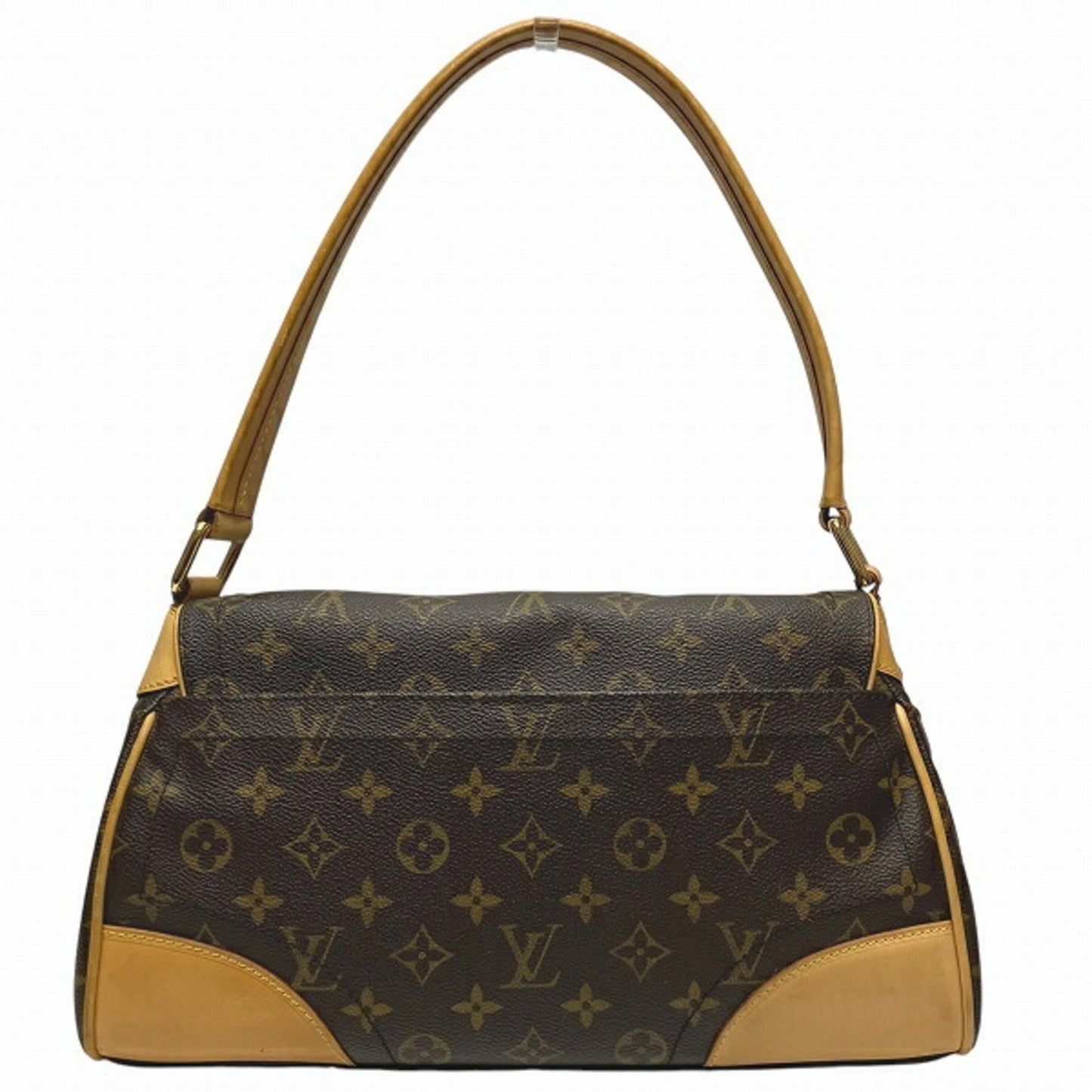 Louis Vuitton Beverly, Brown, Canvas, shoulder